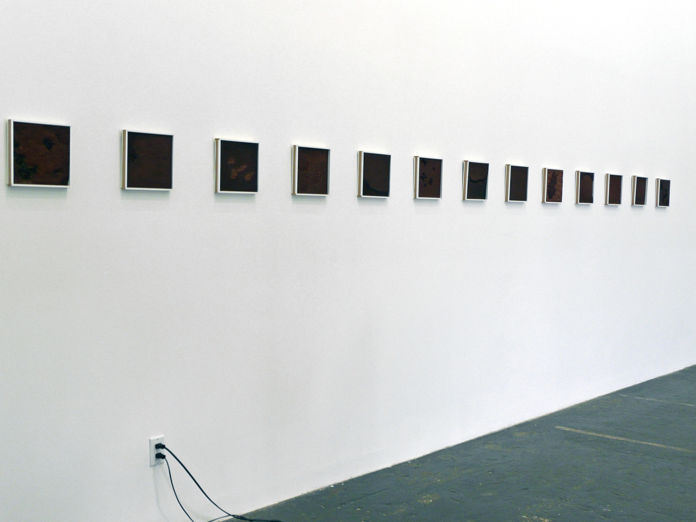 Installation View of Lael Corbin: Greetings from Earth