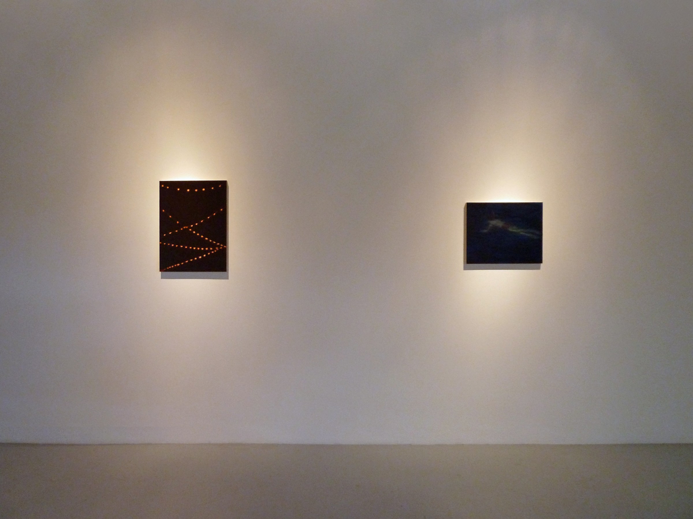Installation View of Abel Baker Gutierrez: Swimming
