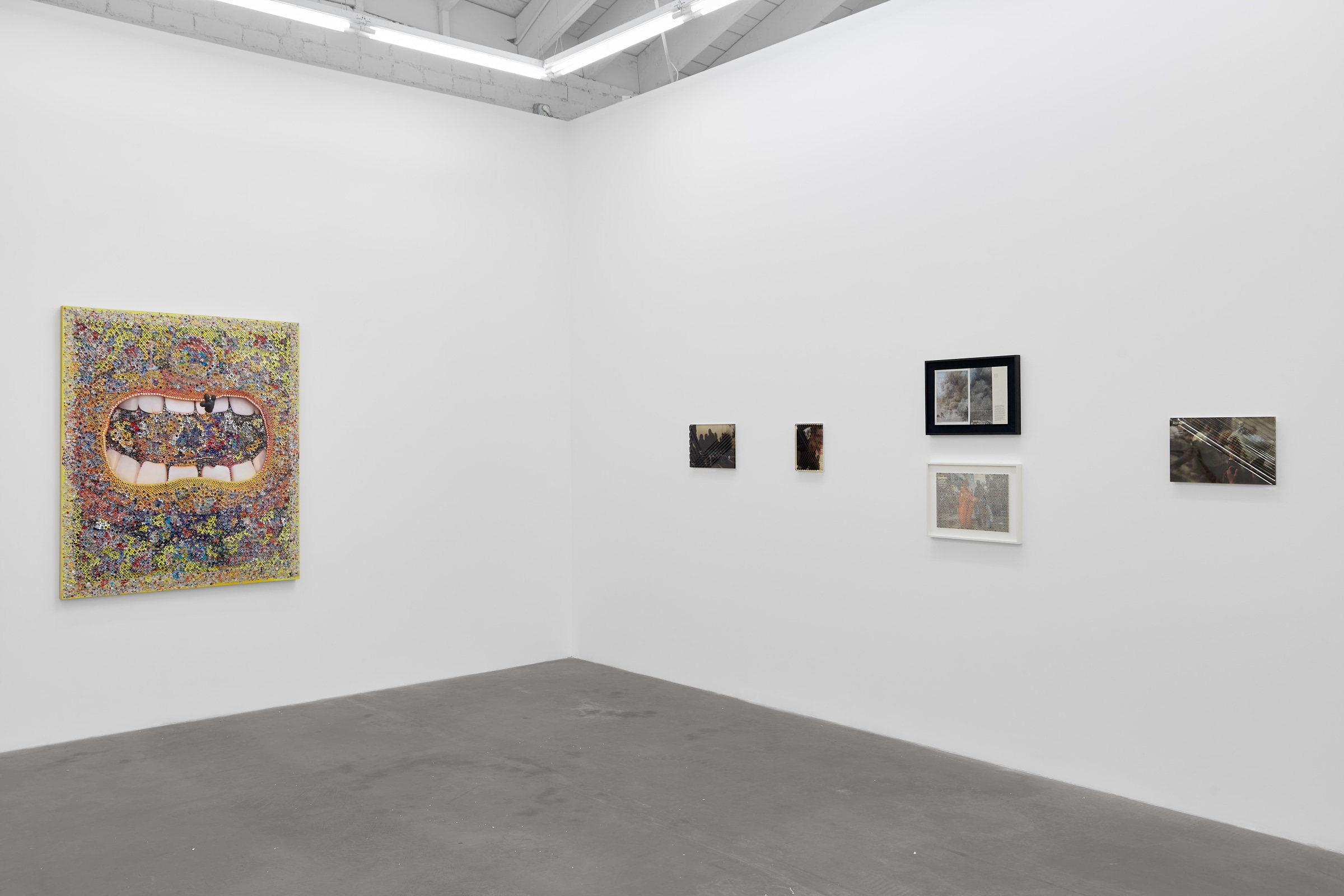 Installation view of&nbsp;CUT &ndash; Six Artists on the Edge, on view November 9 &ndash; December 21, 2024