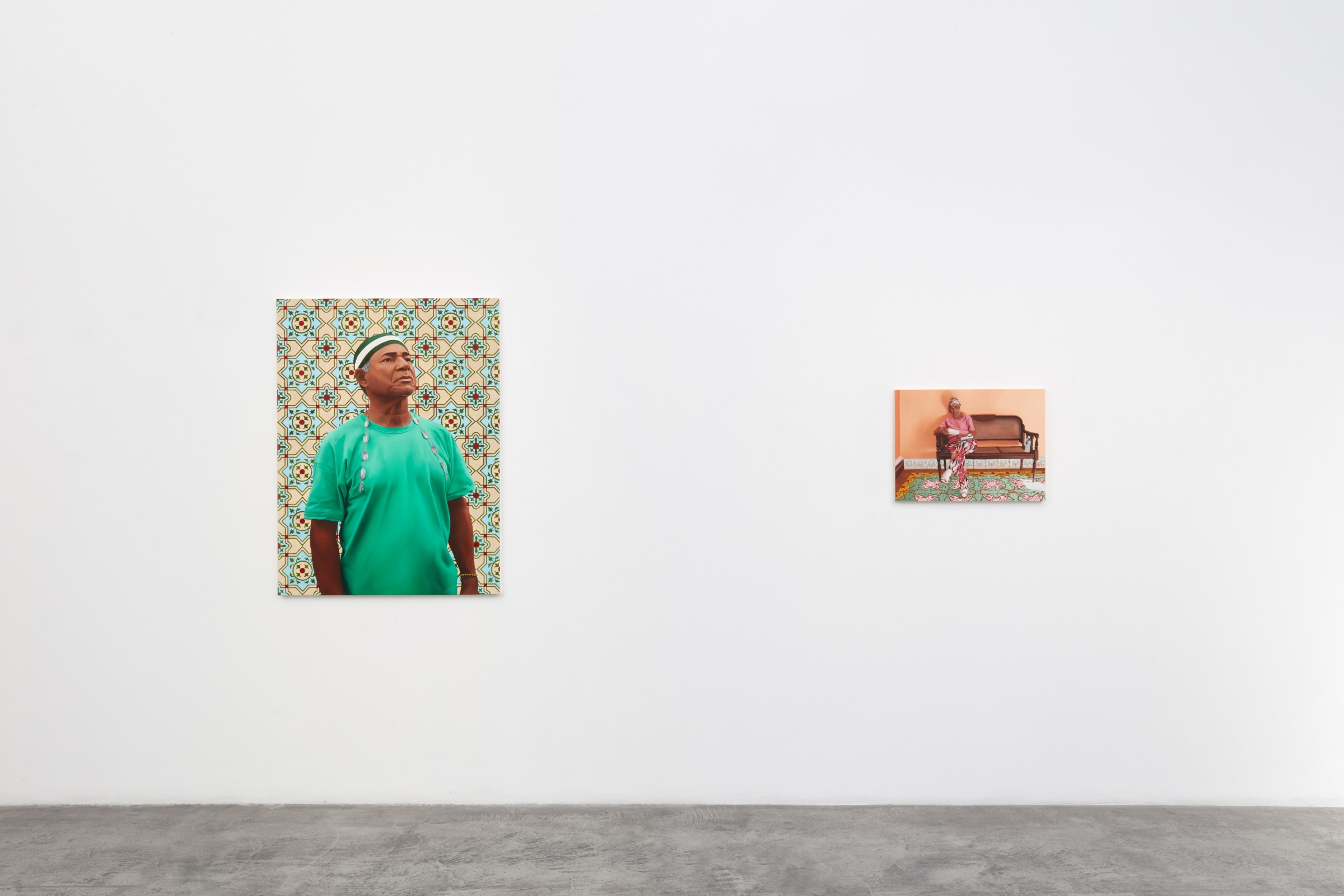 Installation view of Gabriel Sanchez:&nbsp;Mirando Al Mundo&nbsp;