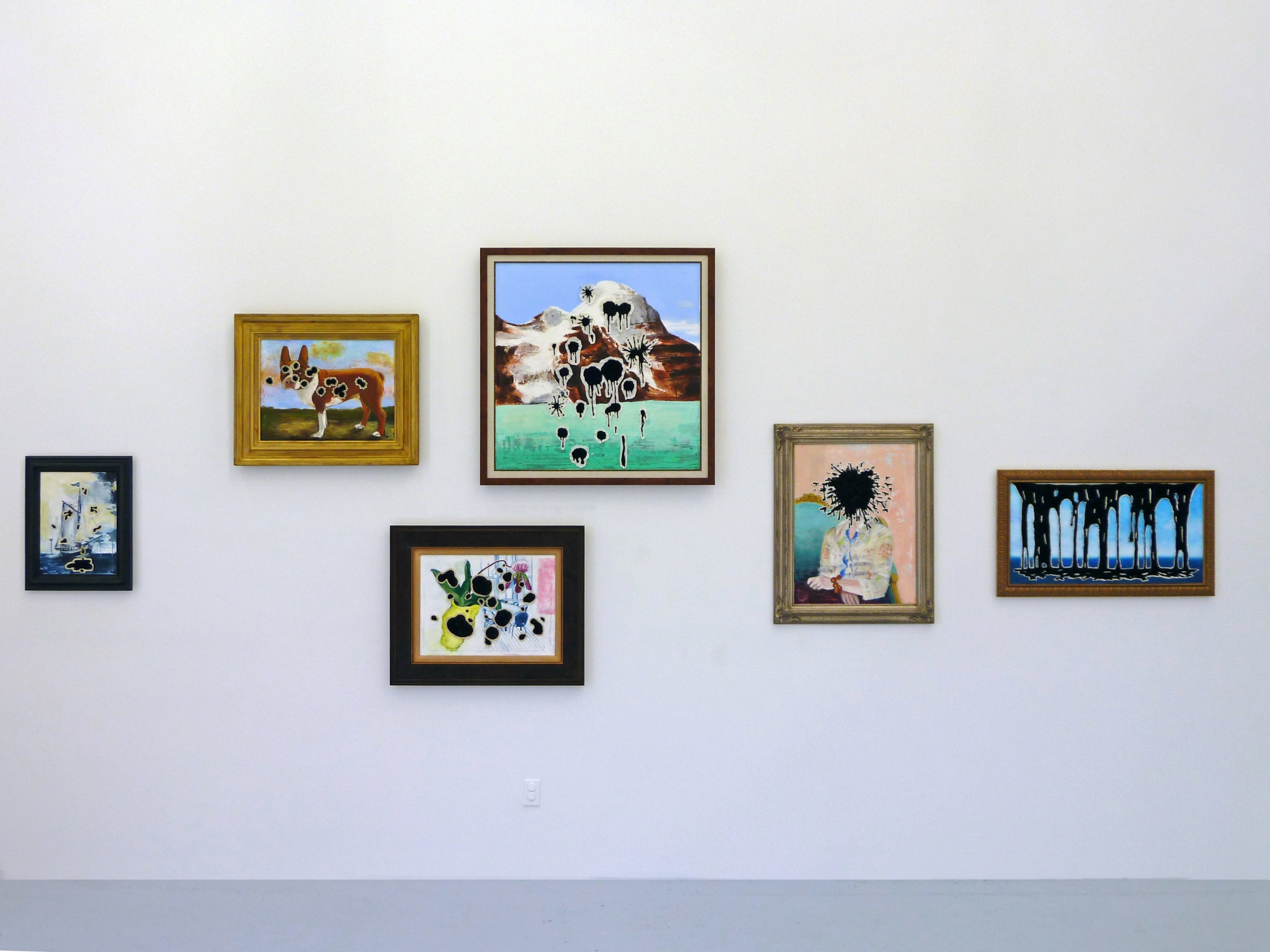 Installation View of we're not here to waste time