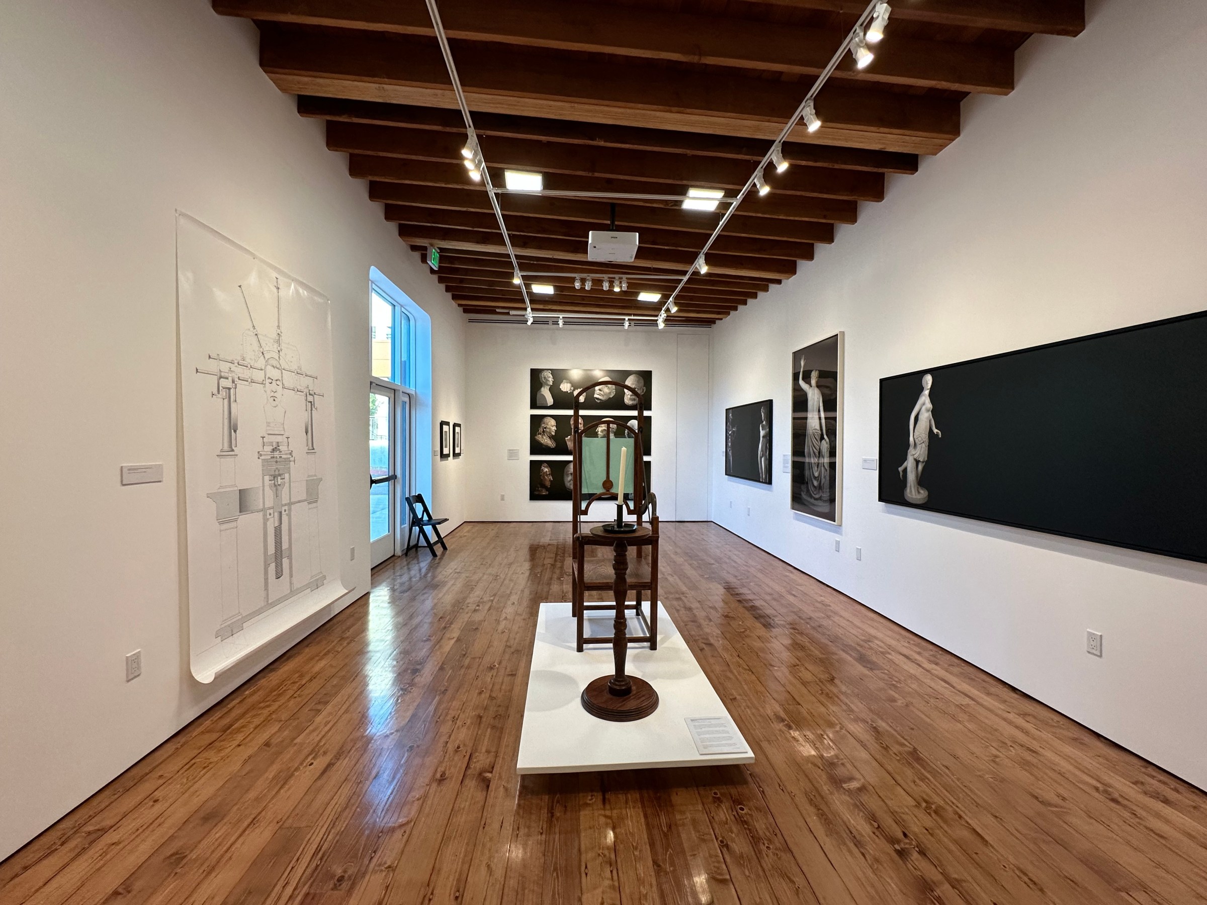 Installation view of&nbsp;Face to Face: Ken Gonzales-Day, at the Claremont Lewis Museum of Art, on view from&nbsp;October 6, 2023 &ndash; January 21, 2024
