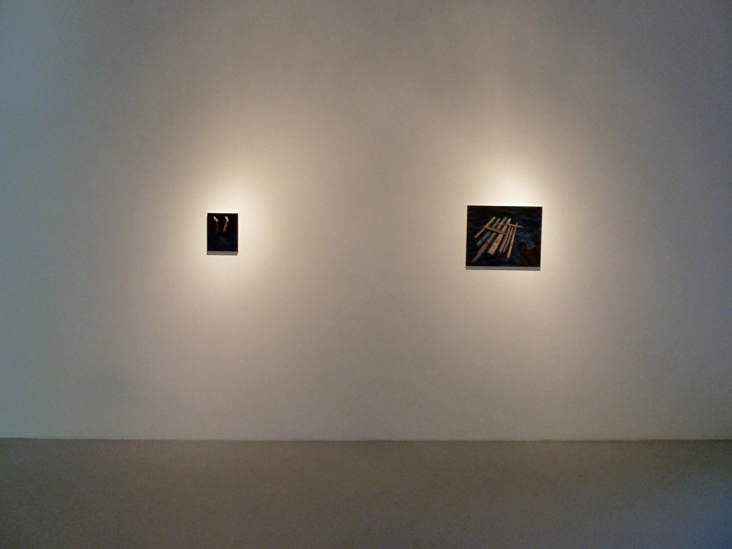 Installation View of Abel Baker Gutierrez: Swimming