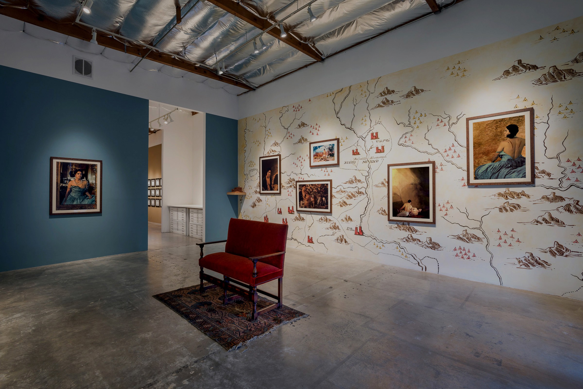 Installation View of&nbsp;Ken Gonzales-Day:&nbsp;Bone-Grass Boy: The Secret Banks of the Conejos River