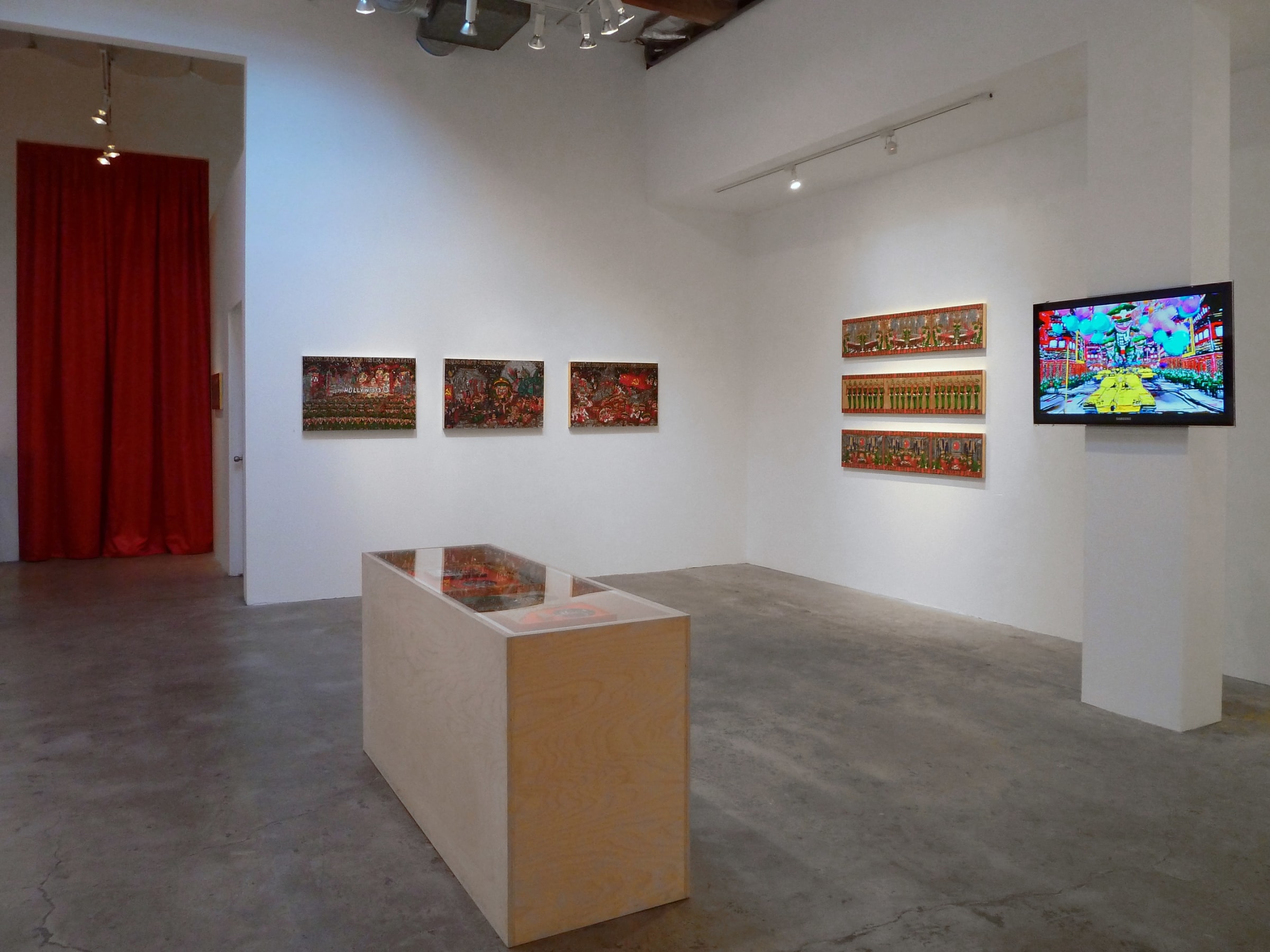 Exhibition View of Federico Solmi: Chinese Democracy