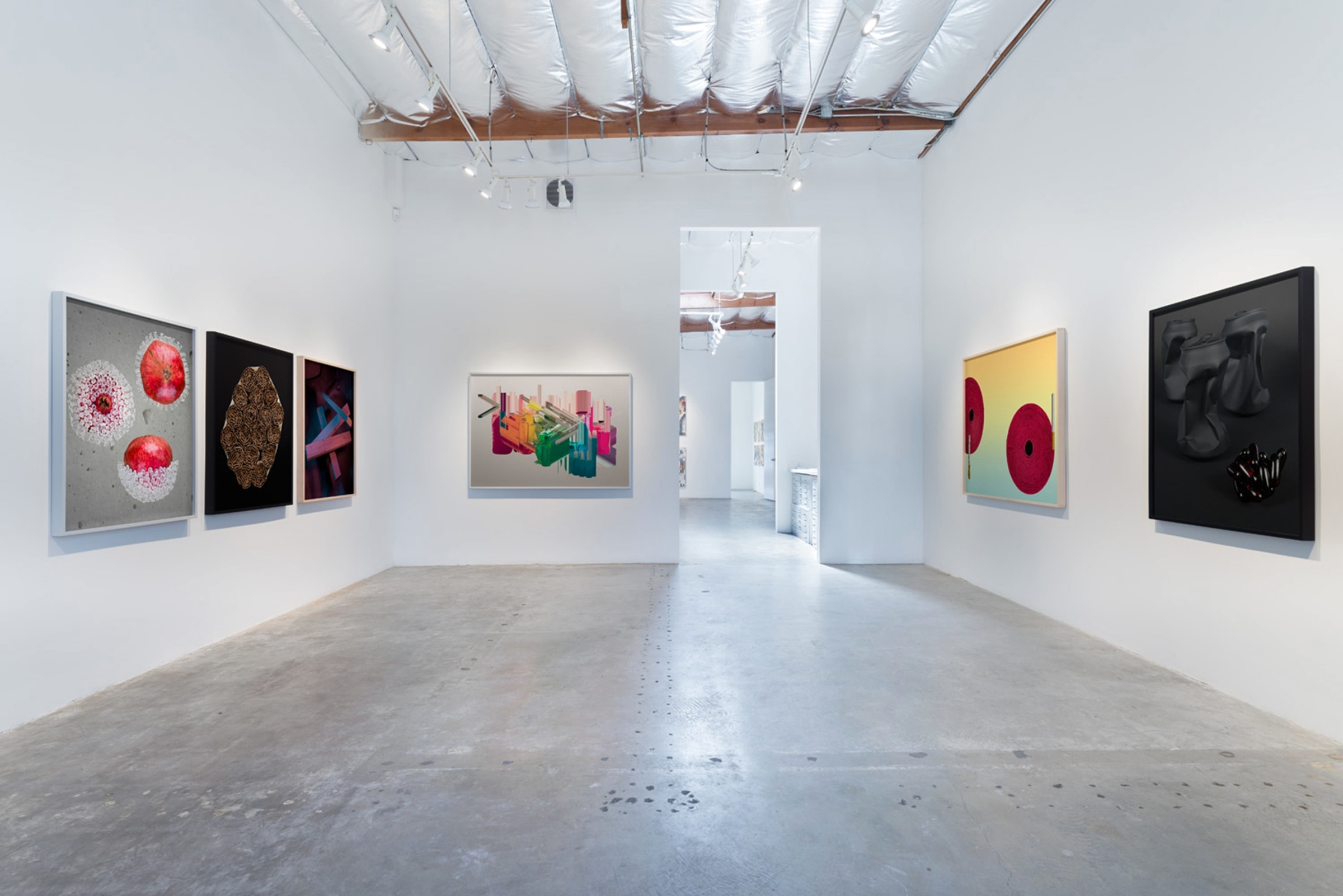 Installation View of Masood Kamandy: M.O.O.P.