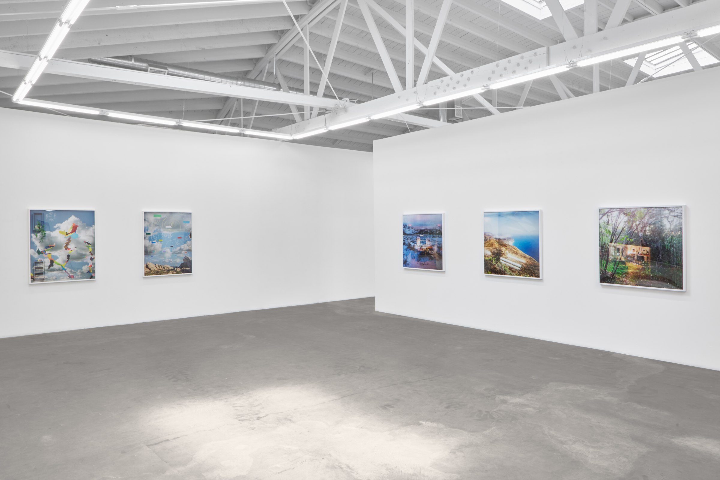Installation view of Chris Engman, Prism