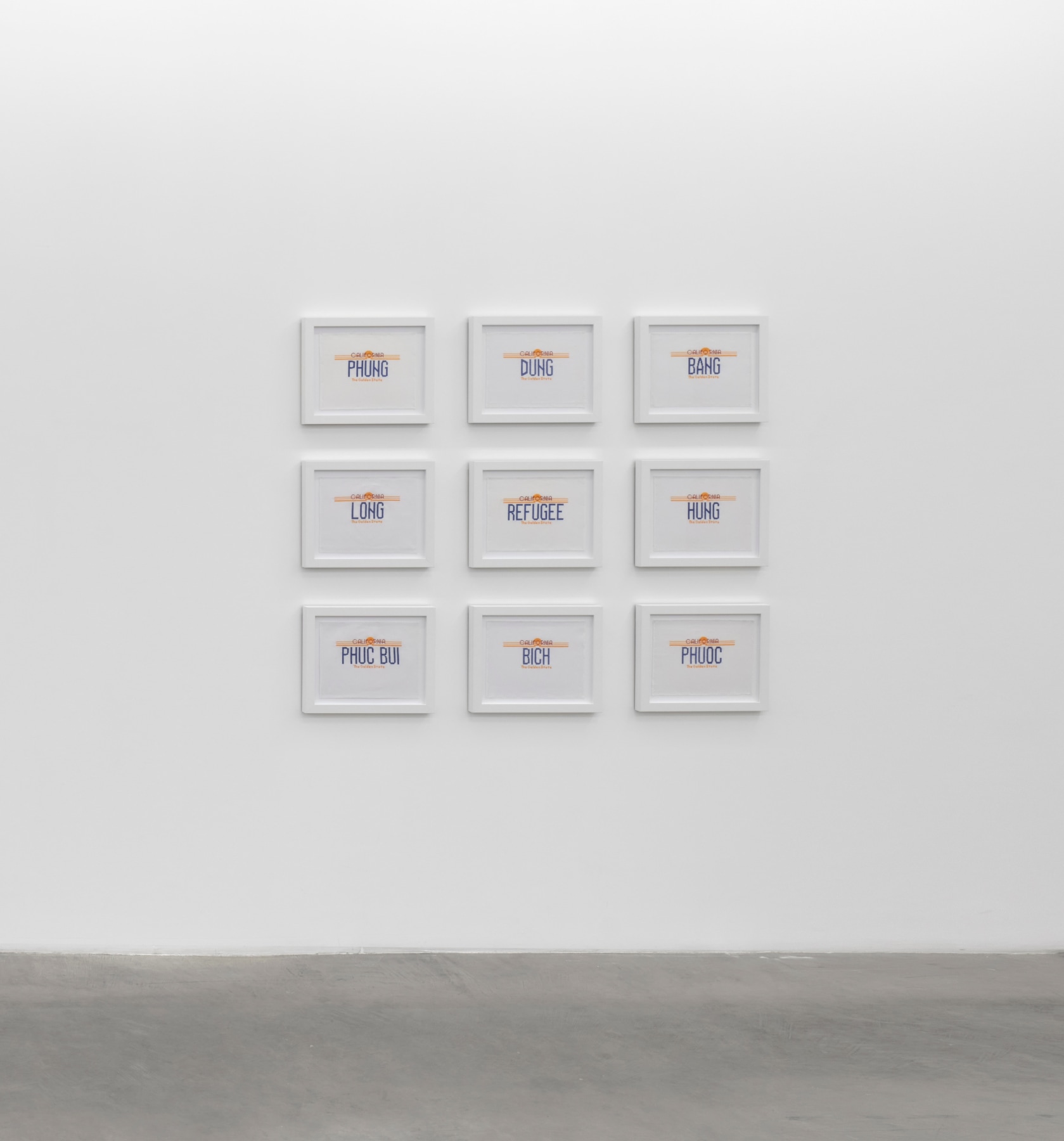 Installation view of Phung Huynh,&nbsp;Don&#039;t Call Me FOB