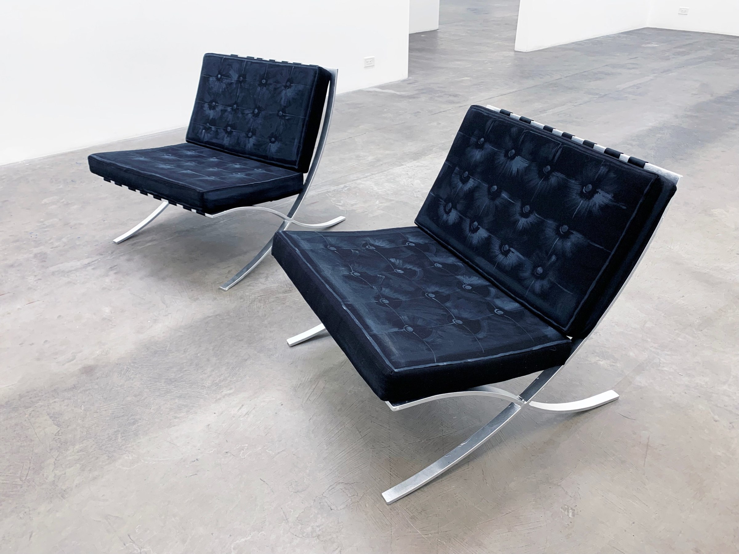 Installation view of Jean Lowe,&nbsp;Light and Space