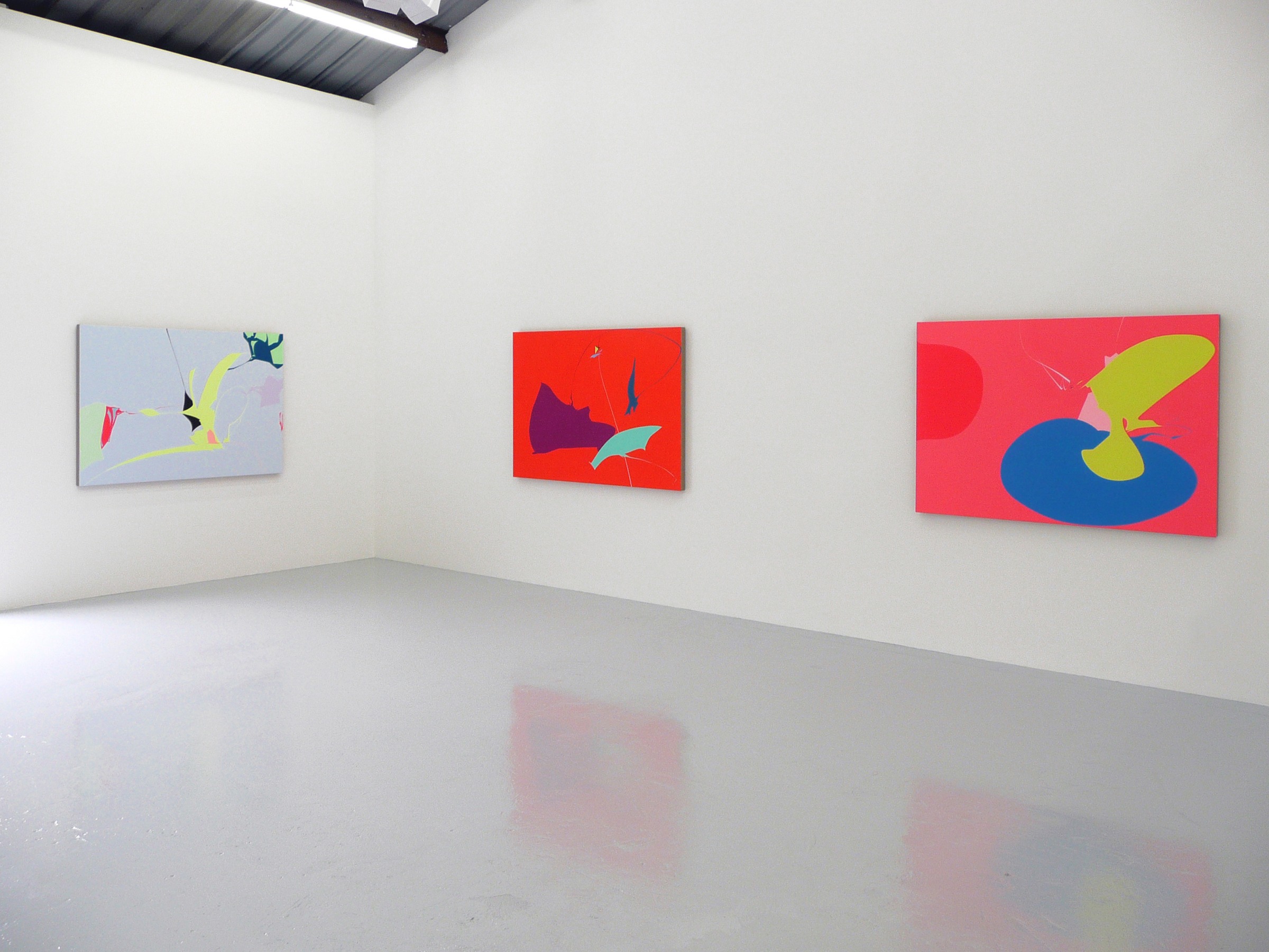 Installation View of Heather Gwen Martin: Recreational Systems