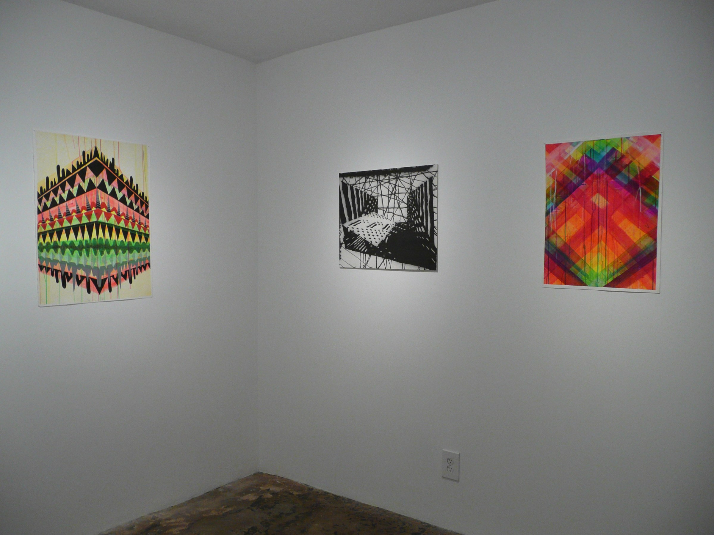 Installation View of Group Show: United States of Color vs. Grand Theft Auto