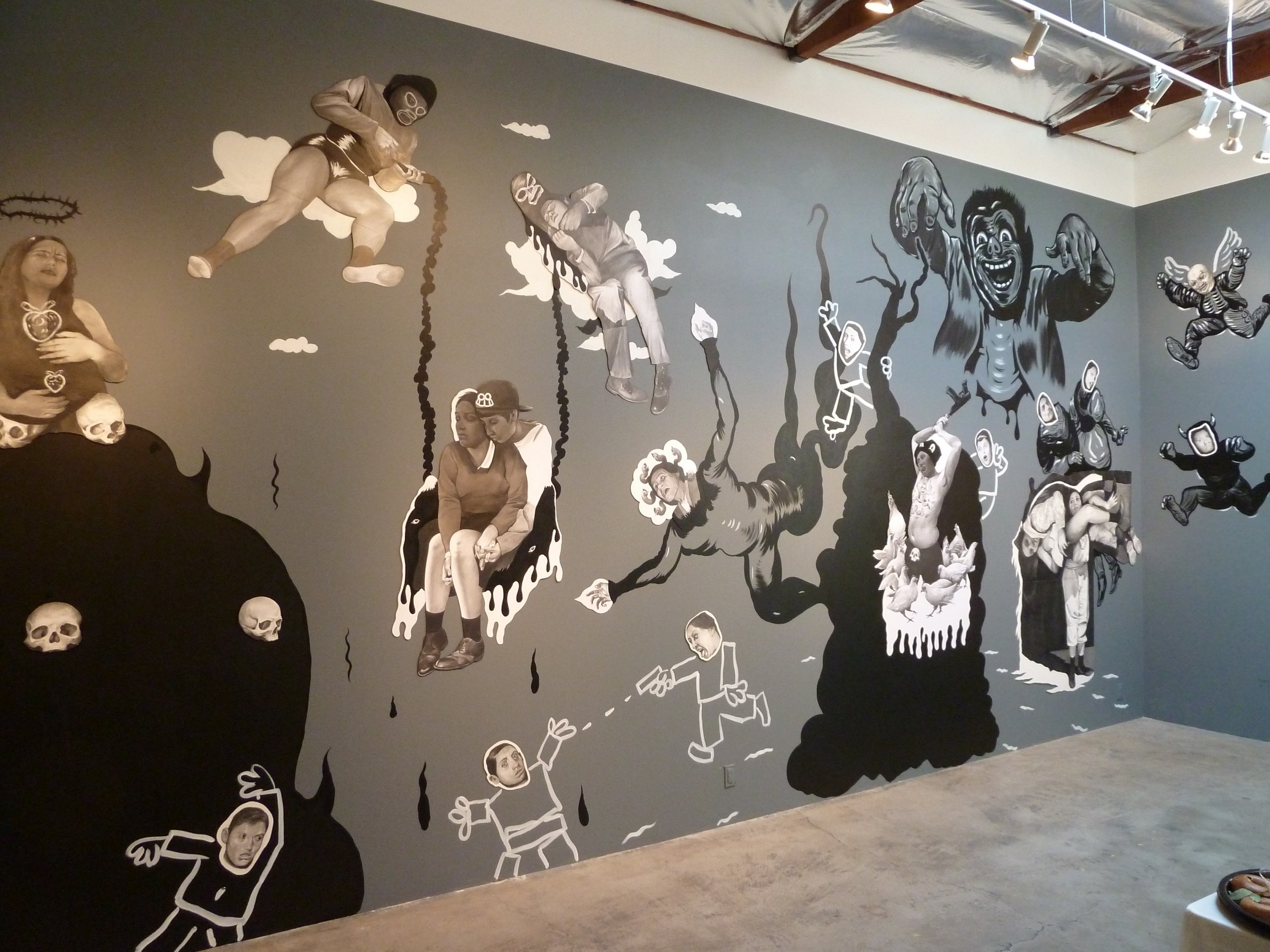 Installation View of Hugo Crosthwaite: Tijuanerias