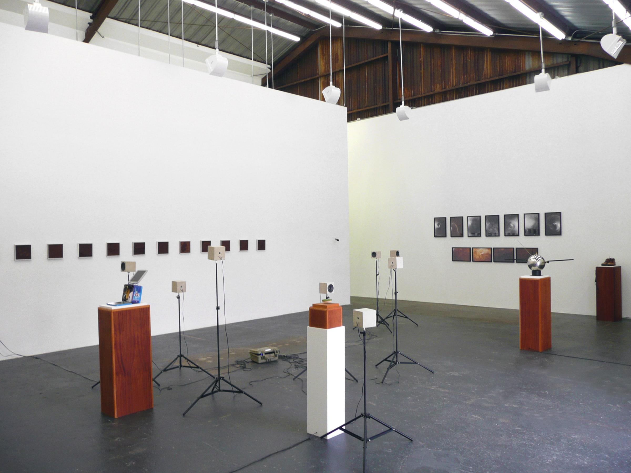 Installation View of Lael Corbin: Greetings from Earth