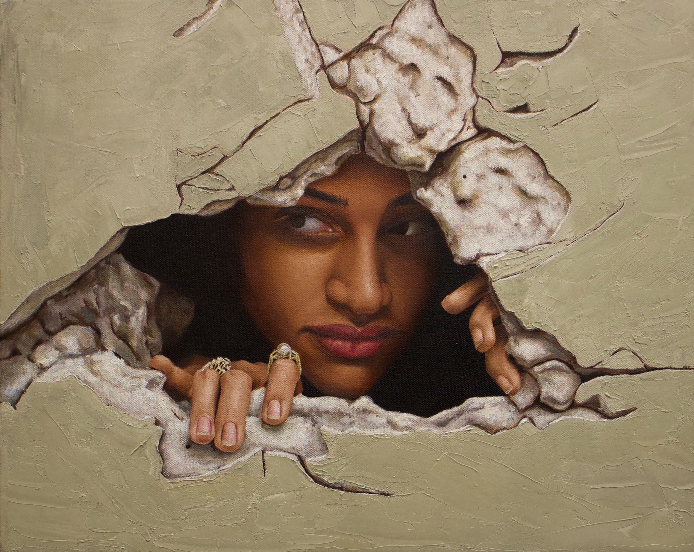 Gabriel Sanchez Through the rubble, 2023