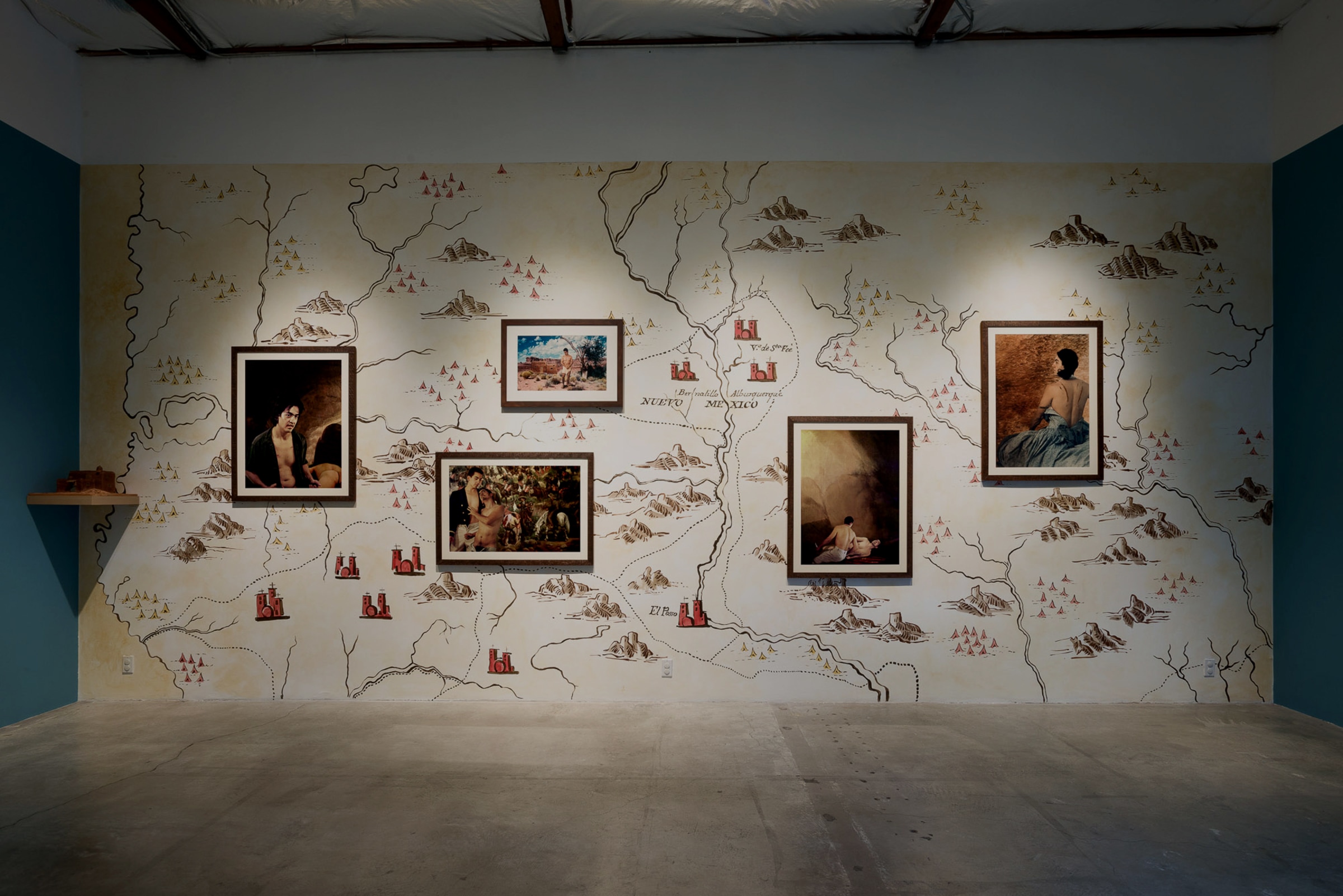 Installation View of&nbsp;Ken Gonzales-Day:&nbsp;Bone-Grass Boy: The Secret Banks of the Conejos River