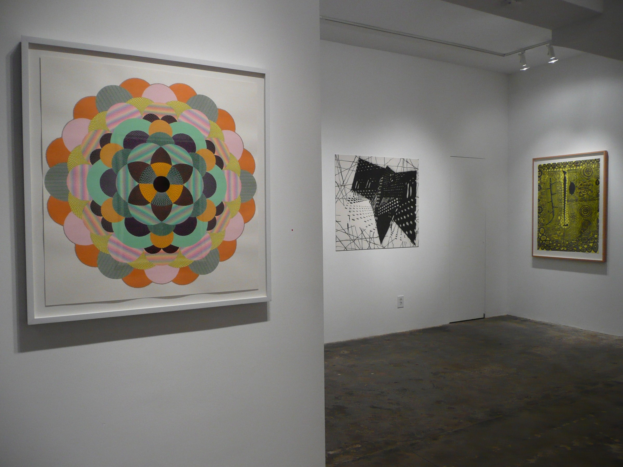 Installation View of Group Show: United States of Color vs. Grand Theft Auto