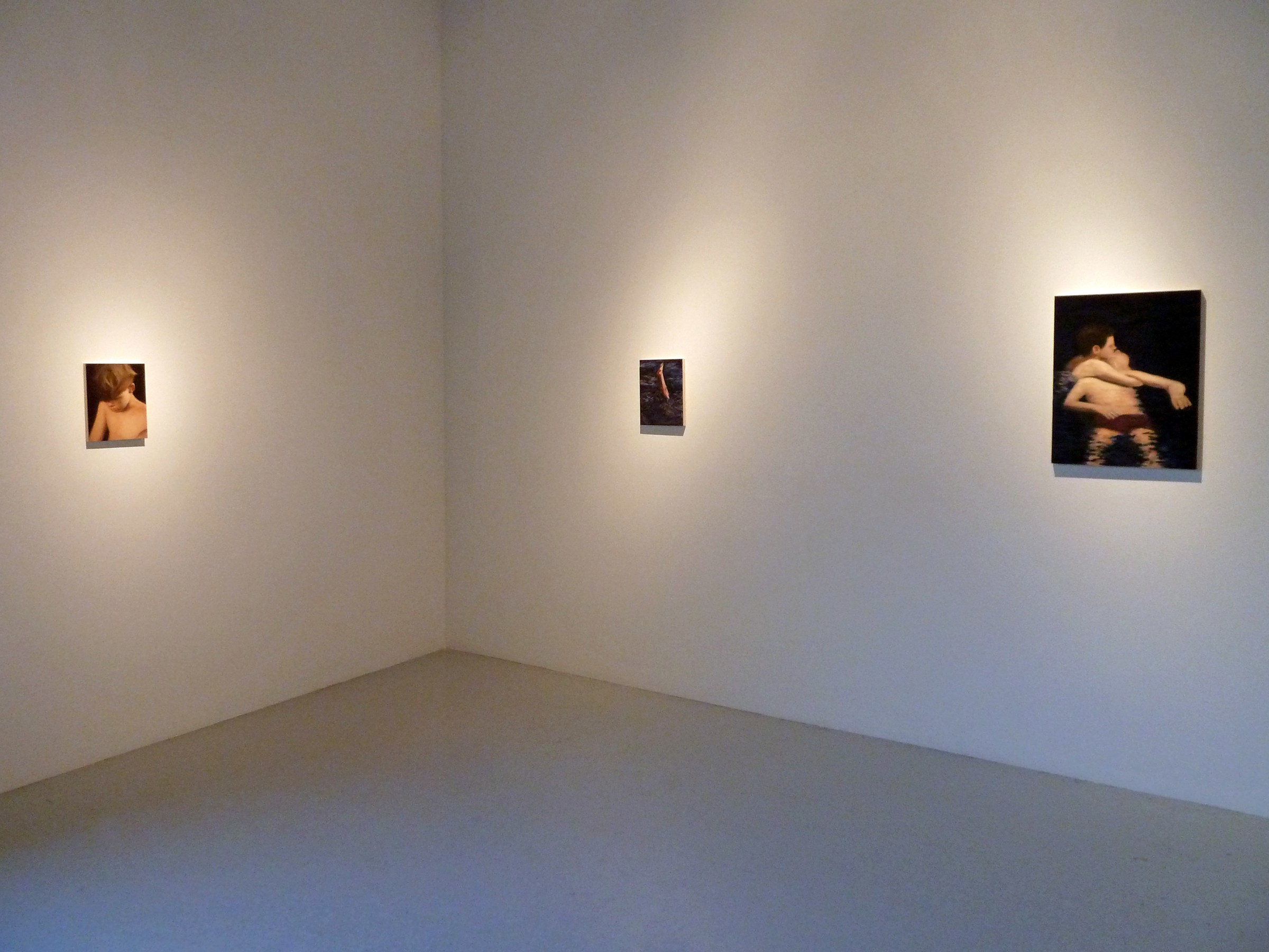 Installation View of Abel Baker Gutierrez: Swimming