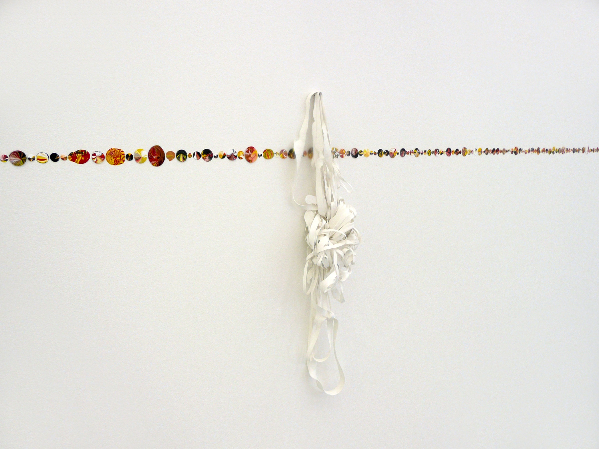 Installation View of Margie Livingston: Paint Objects