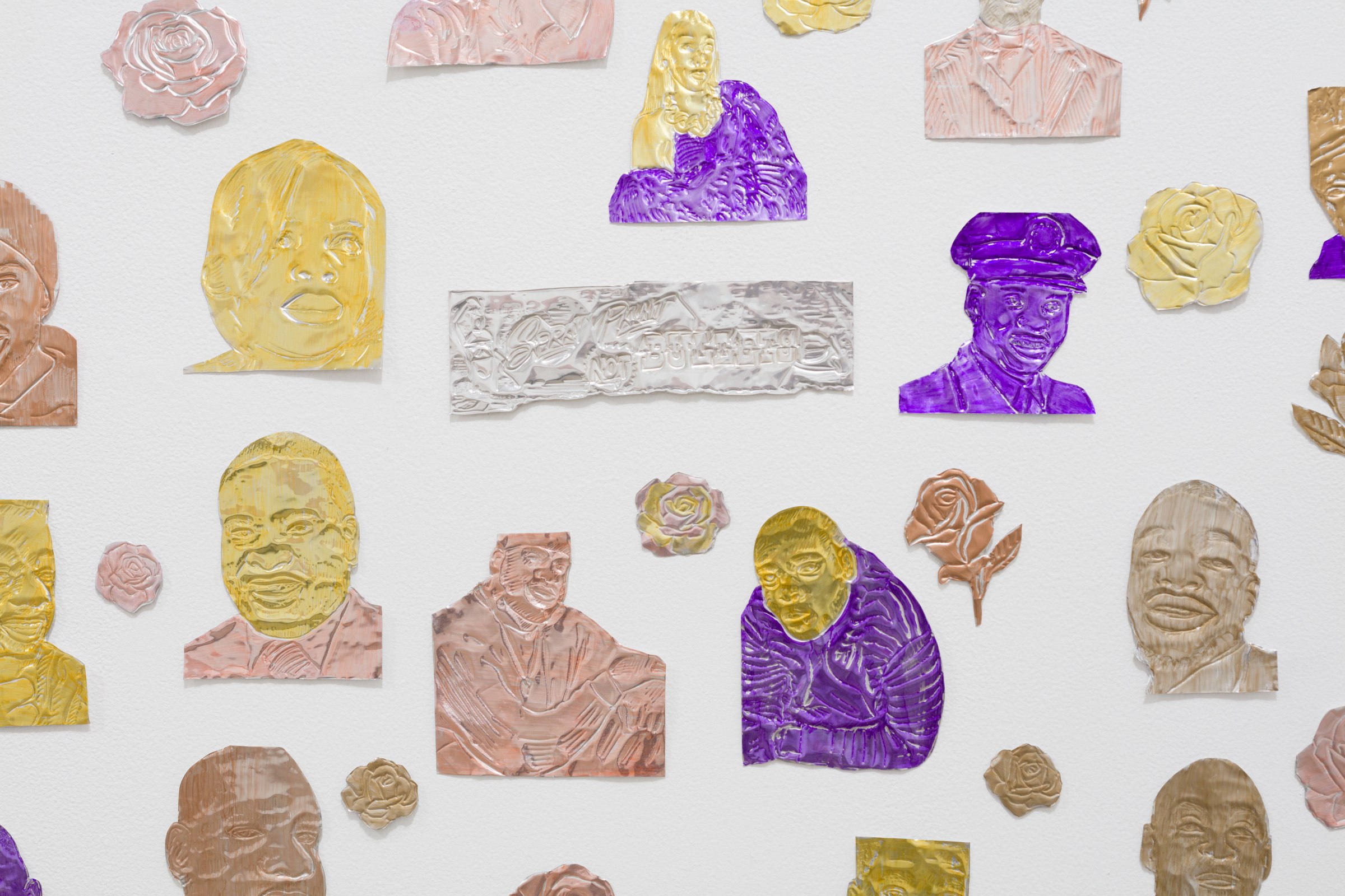 Edra Soto Let Love Win, 2020 (detail of installation)