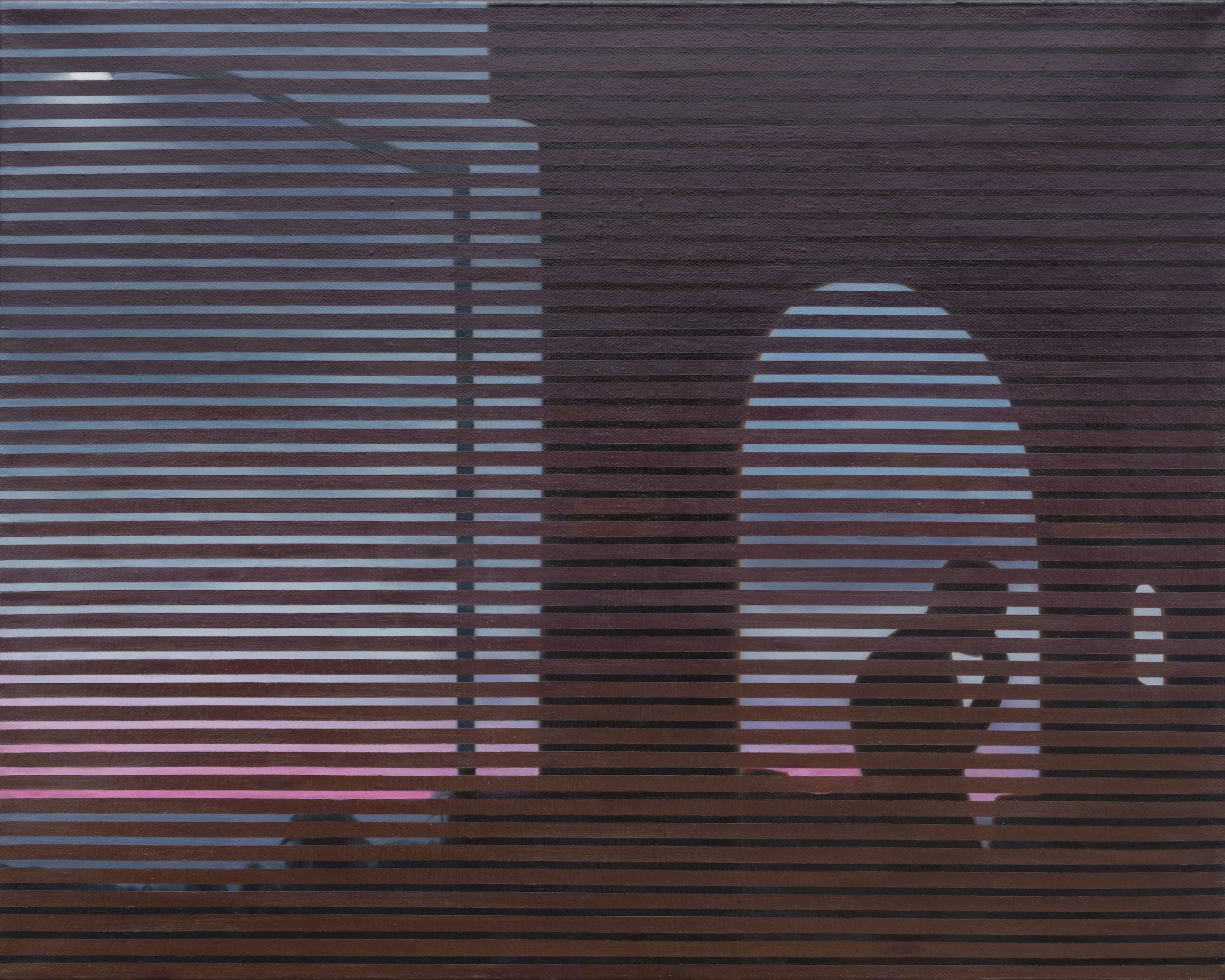 Laura Krifka, Dusk, 2022, Oil on canvas, 16 x 20 in