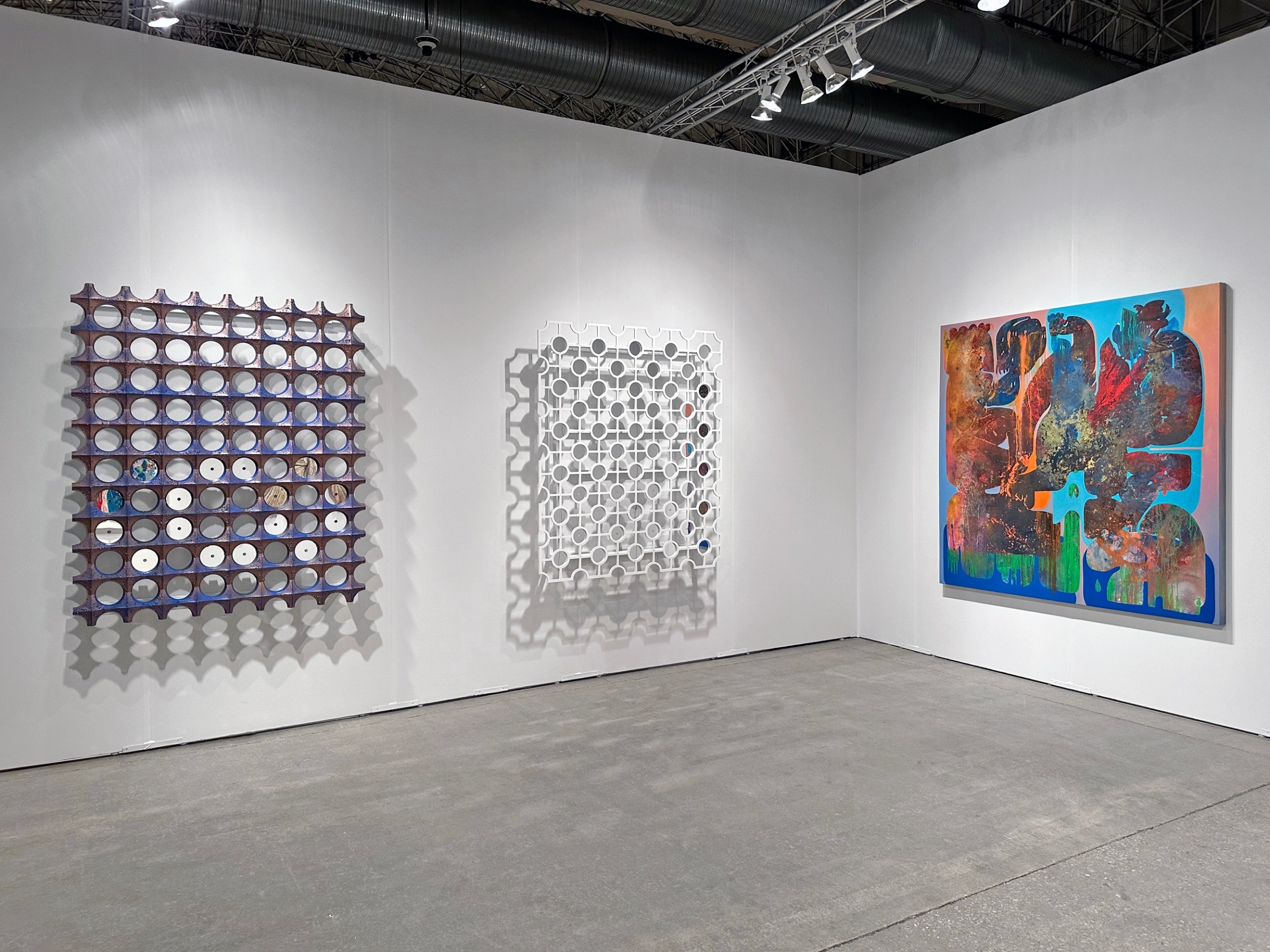 Installation view of Luis De Jesus Los Angeles at EXPO Chicago 2023
