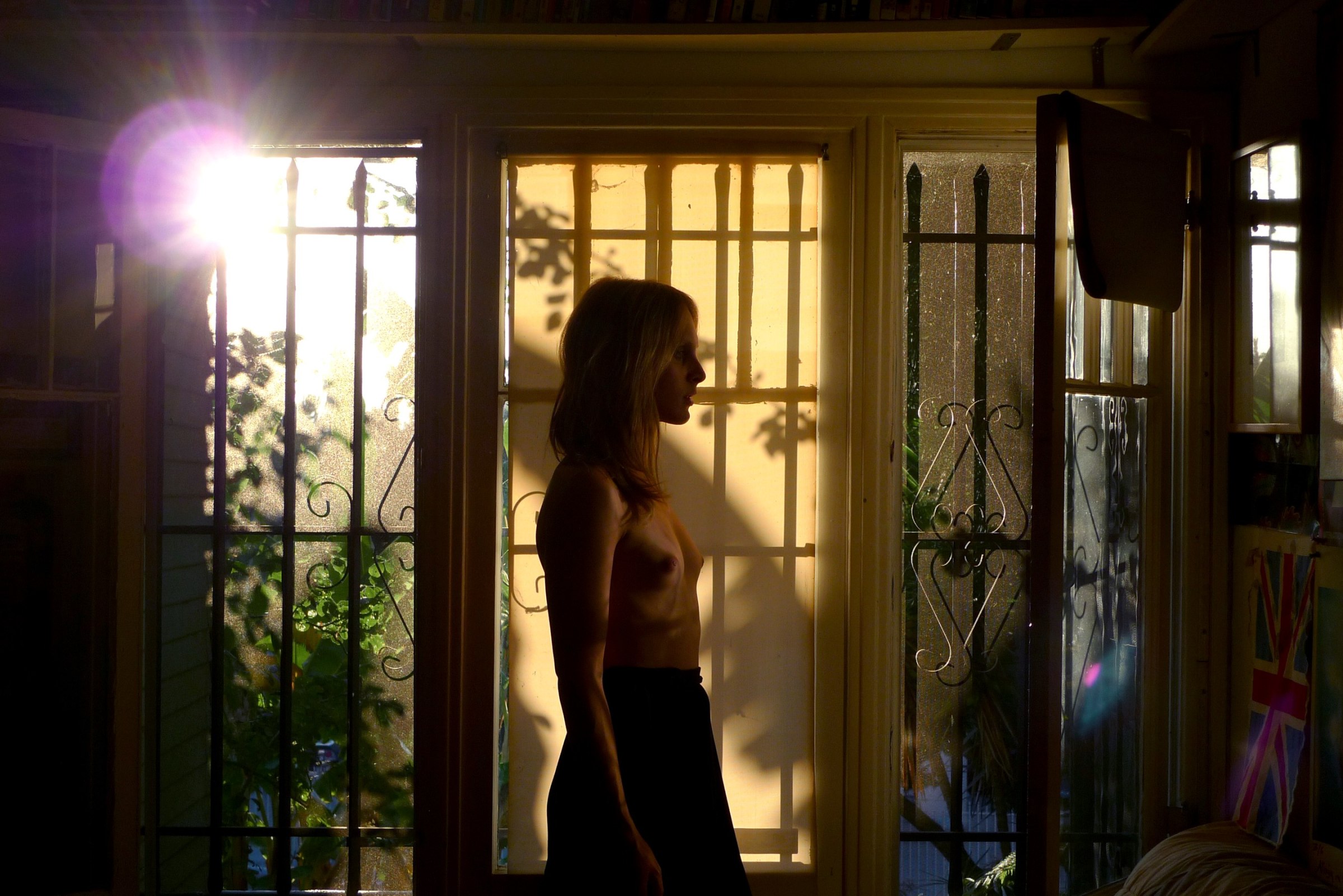 Zackary Drucker &amp; Rhys Ernst Relationship, #24 (The Shadow Self), 2011 C-print face mounted on UV acrylic  ​20 x 30 in / Edition of 10