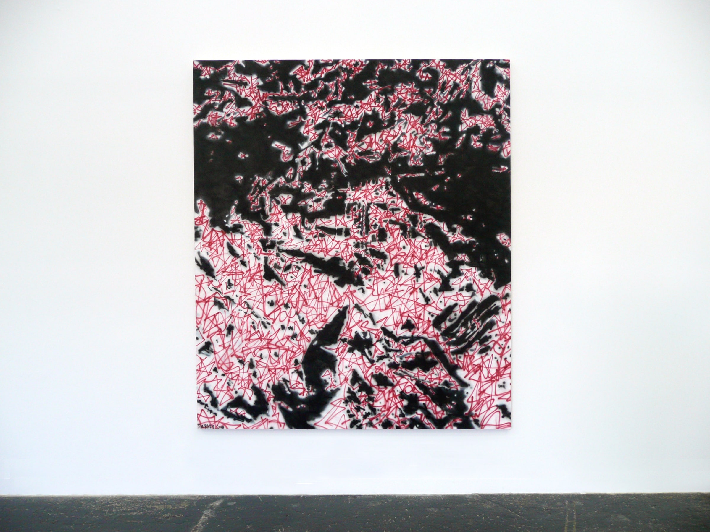 Installation View of Daniel Tierney: The best made plans are laid in ruin