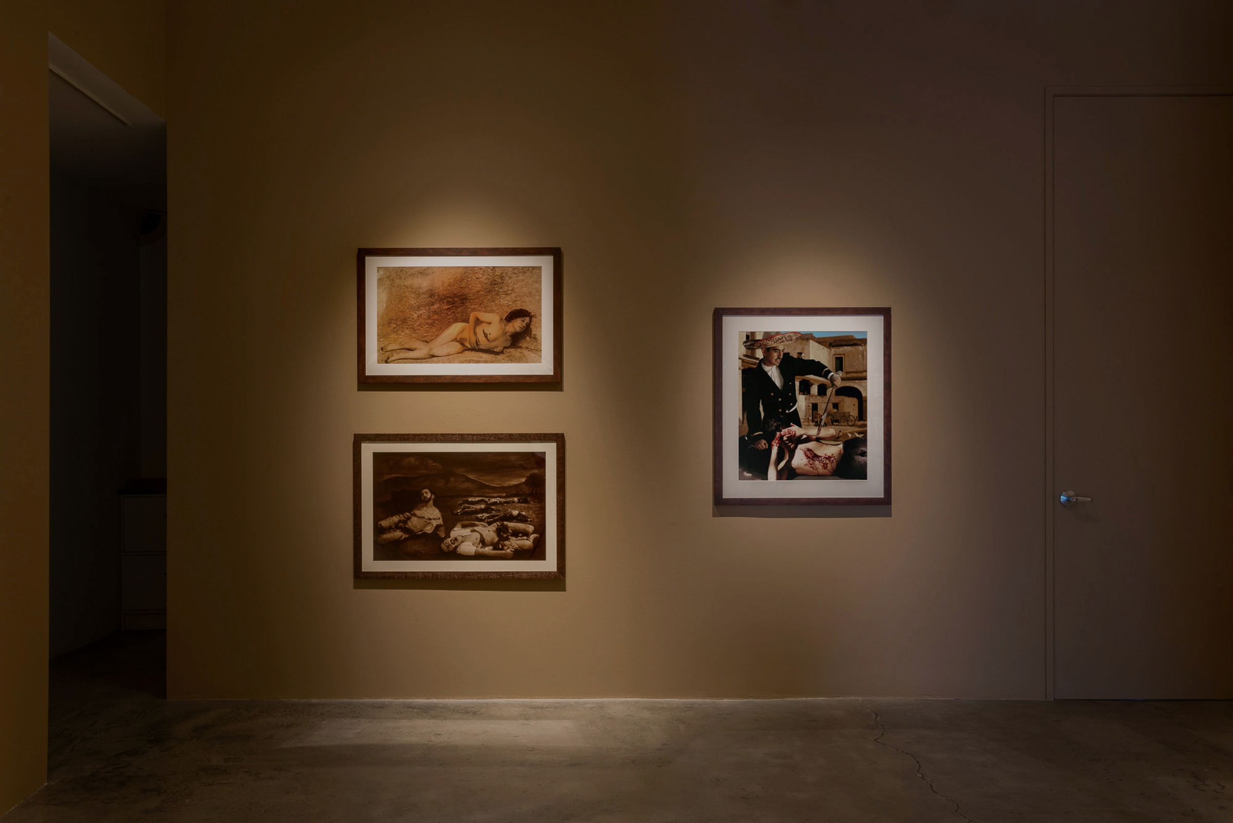Installation View of&nbsp;Ken Gonzales-Day:&nbsp;Bone-Grass Boy: The Secret Banks of the Conejos River