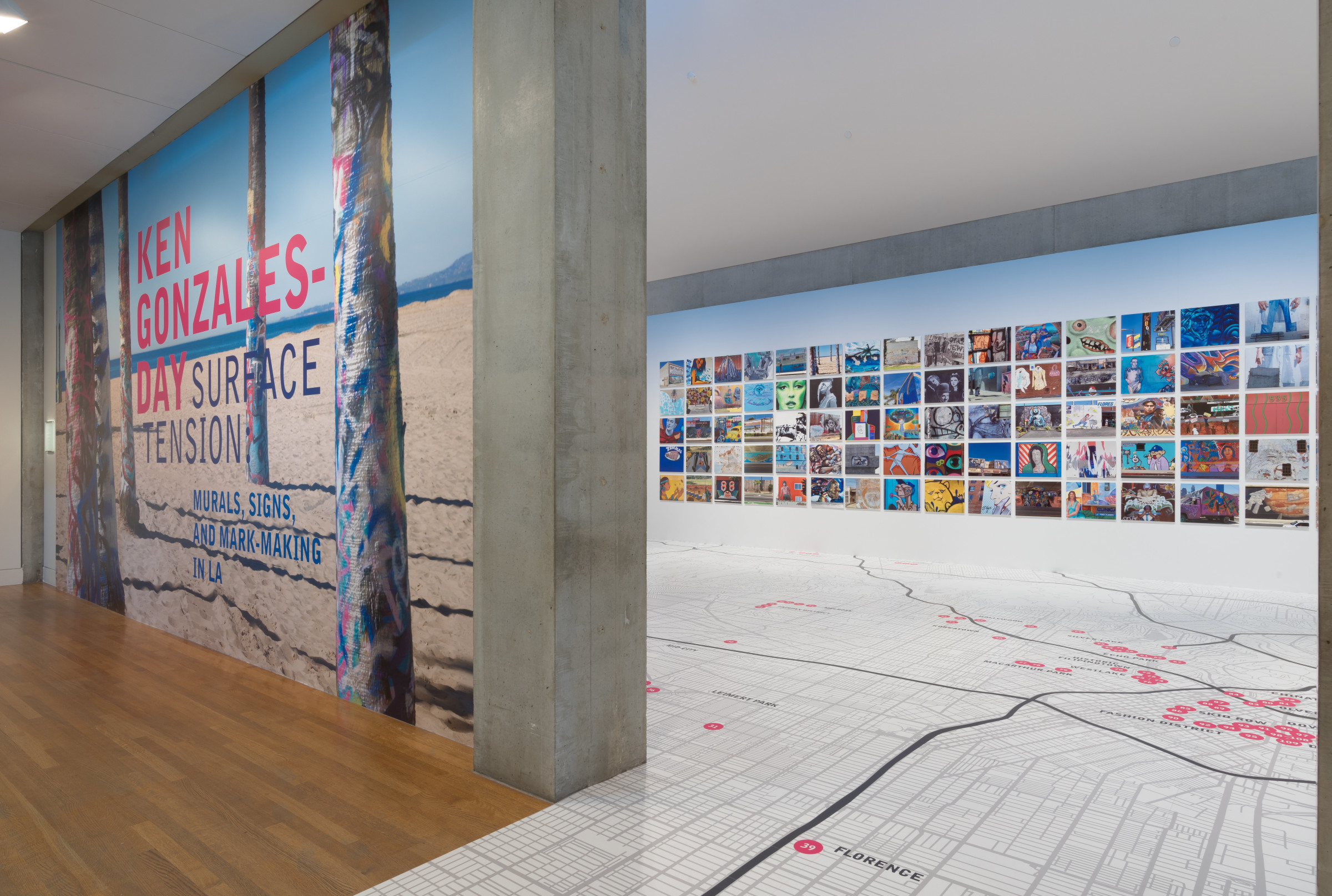 Installation View of Ken Gonzales-Day: Surface Tension