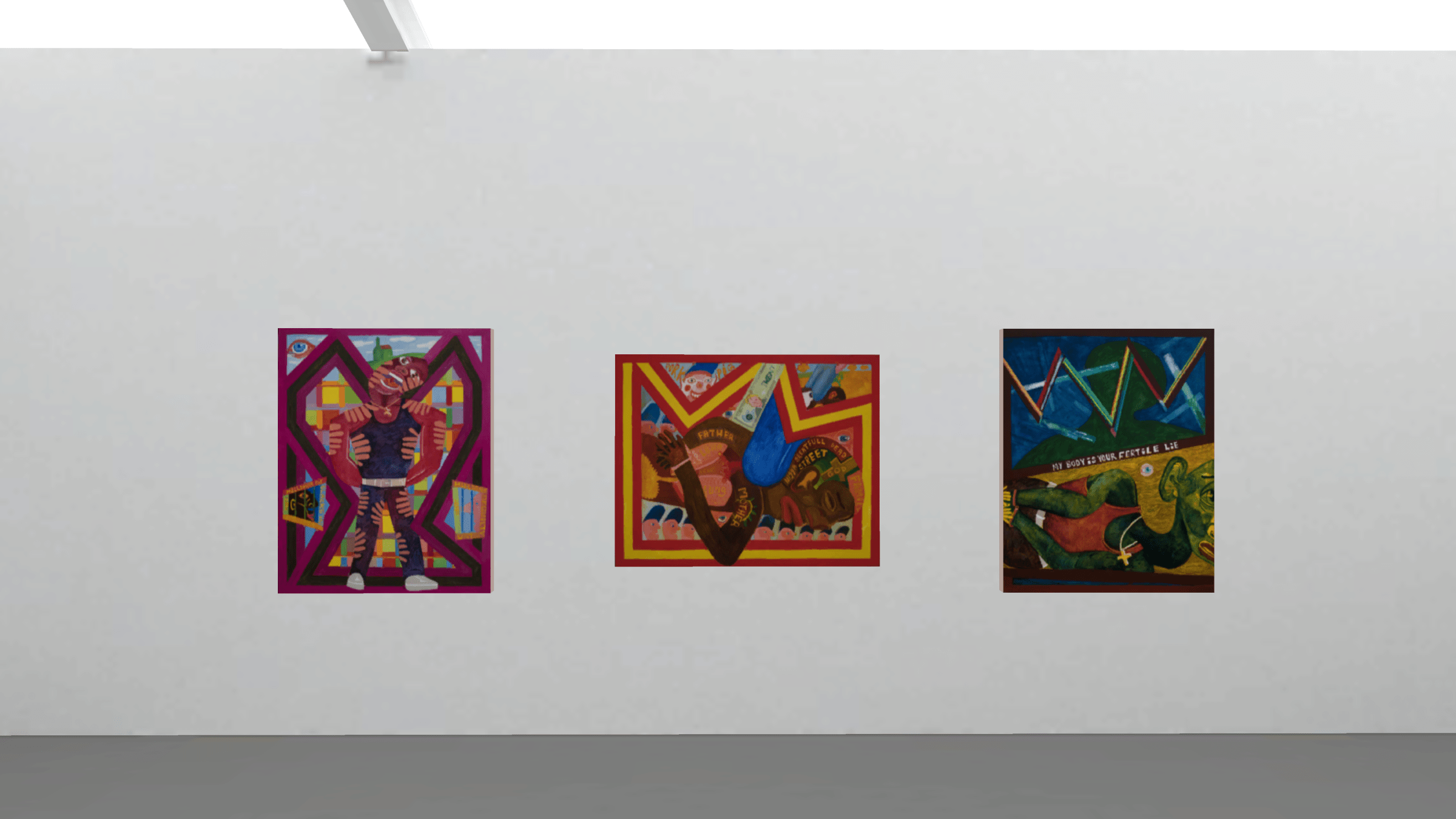Installation View of Untitled Online Booth