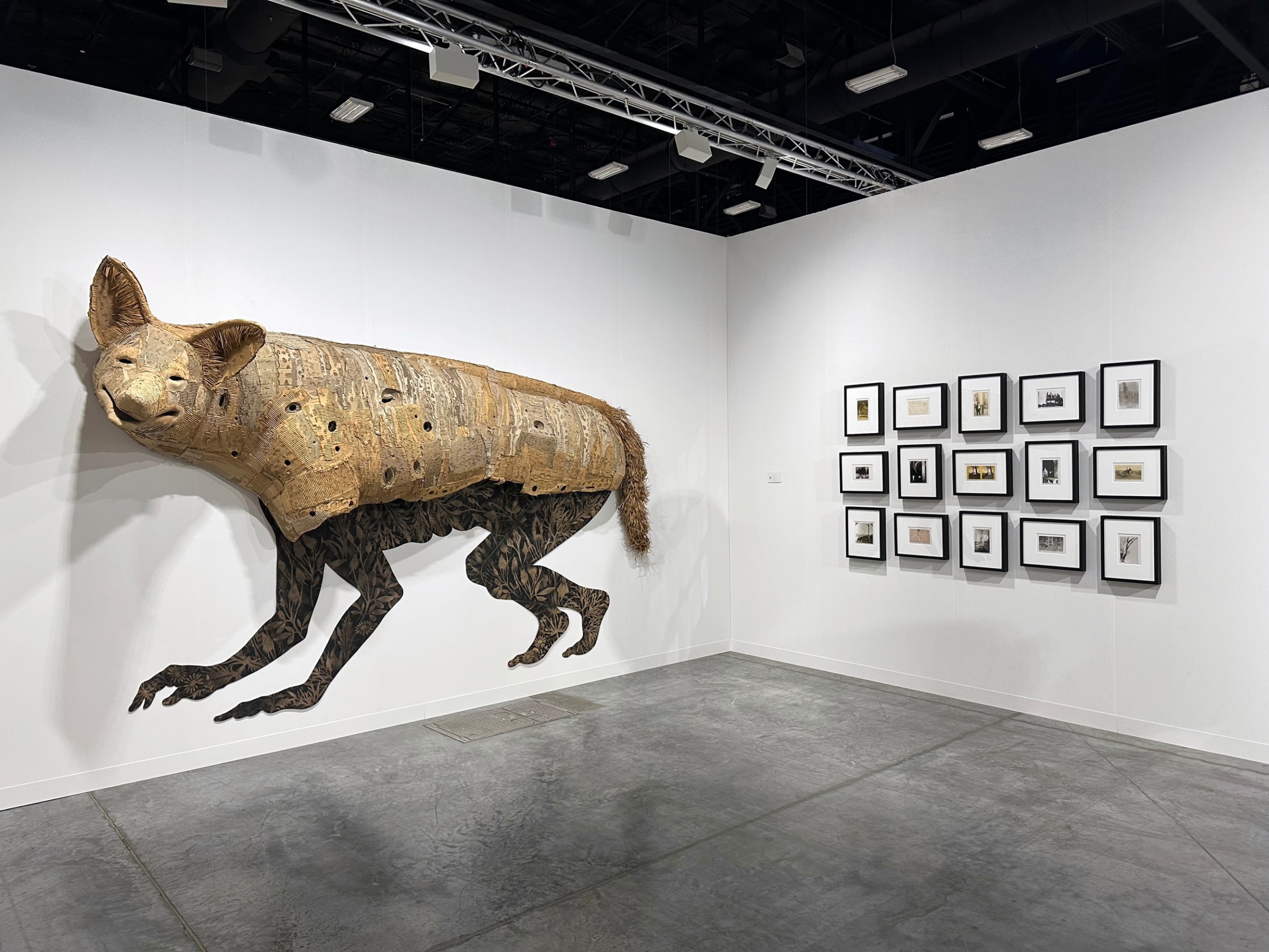 Installation view of Art Basel Miami Beach, Nova Sector, N19, on view from&nbsp;December 8-10, 2023
