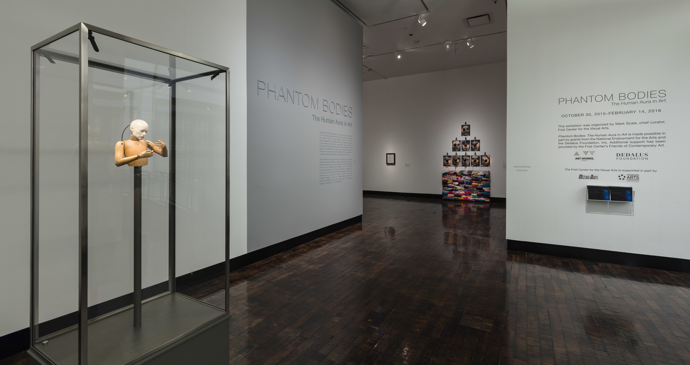 Installation View of&nbsp;Phantom Bodies: The Human Aura in Art. Photo by&nbsp;John Schweikert.