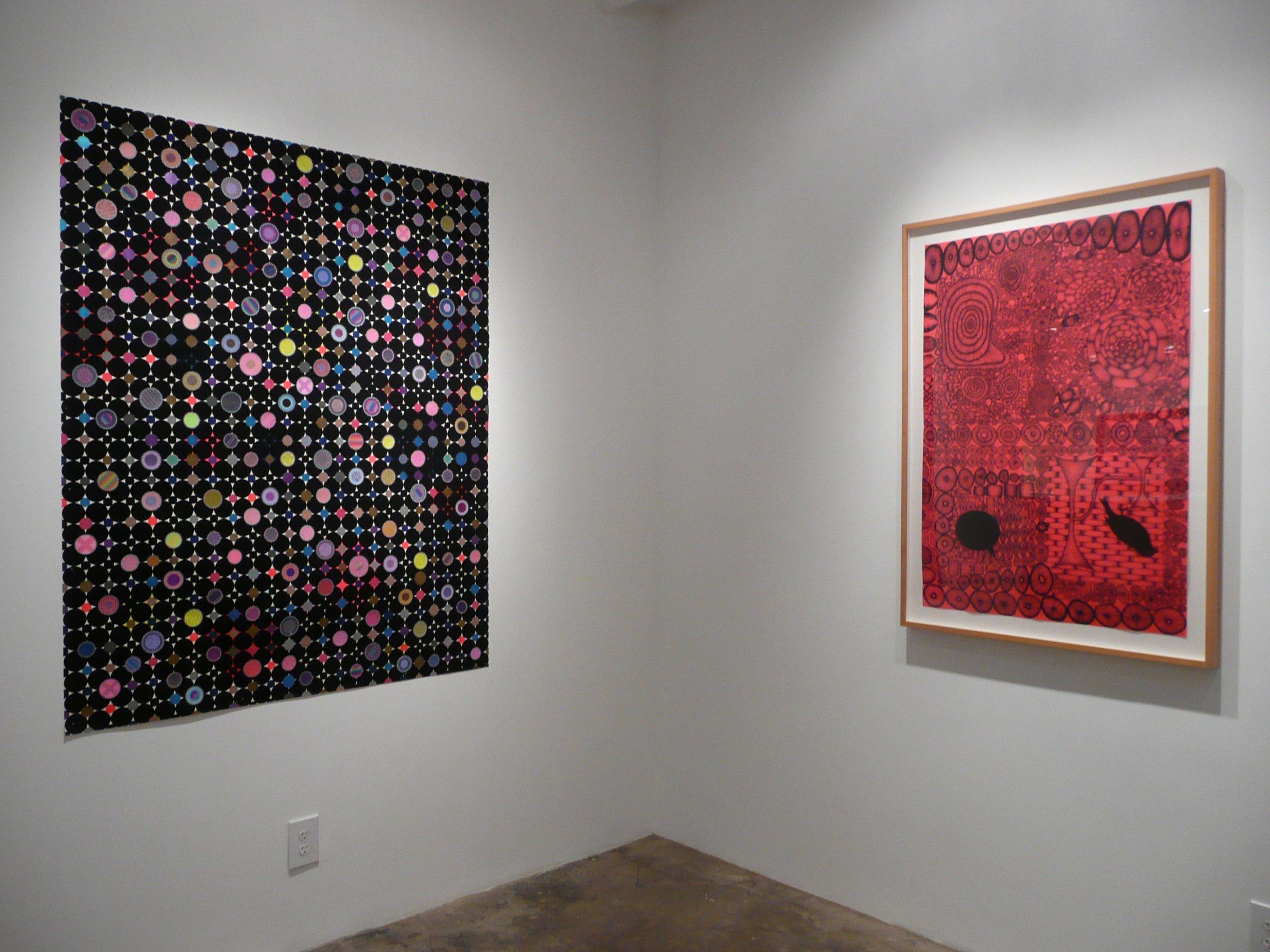Installation View of Group Show: United States of Color vs. Grand Theft Auto