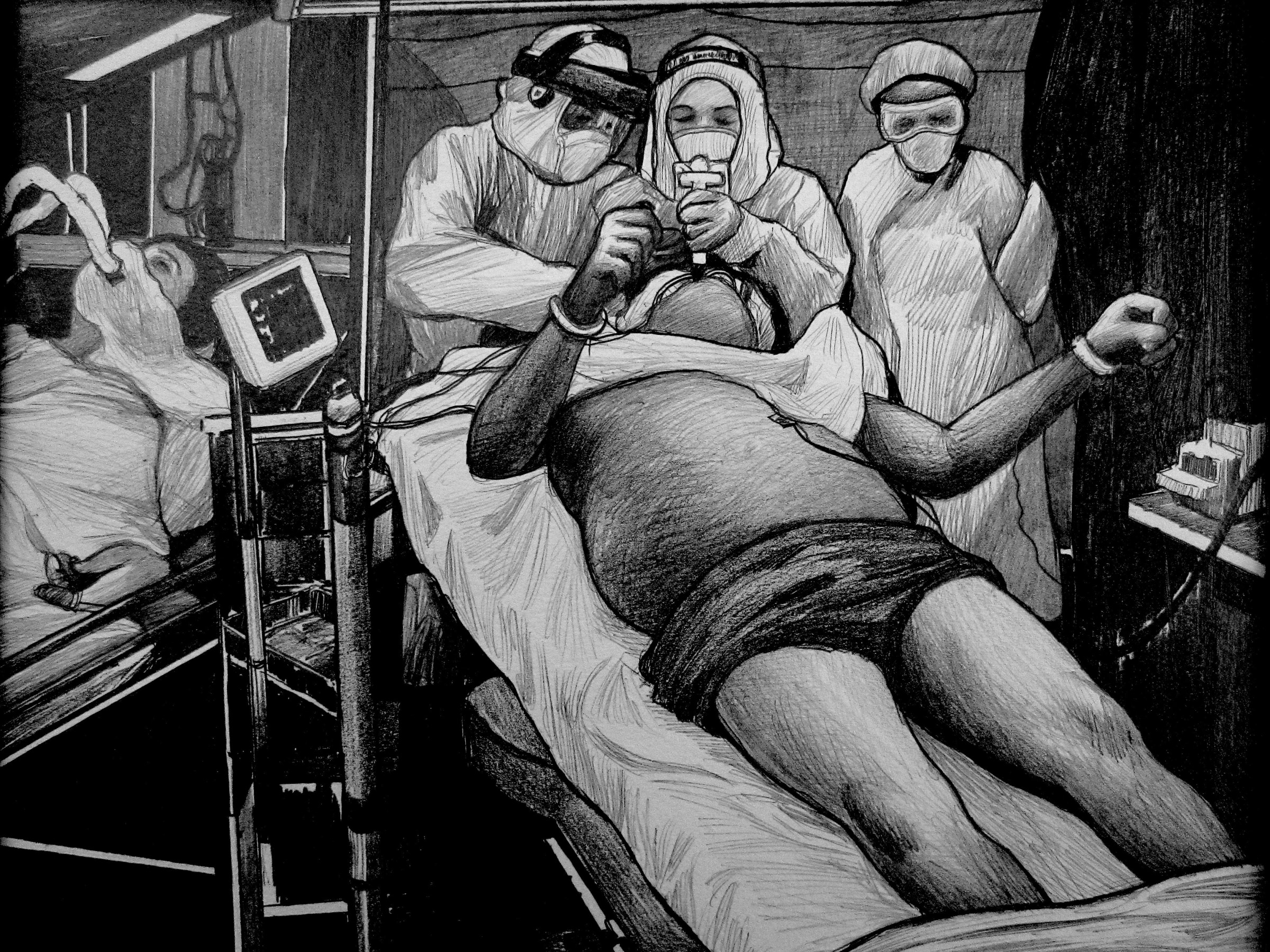 Hugo Crosthwaite A Portrait of Dr. Anthony Fauci, 2022