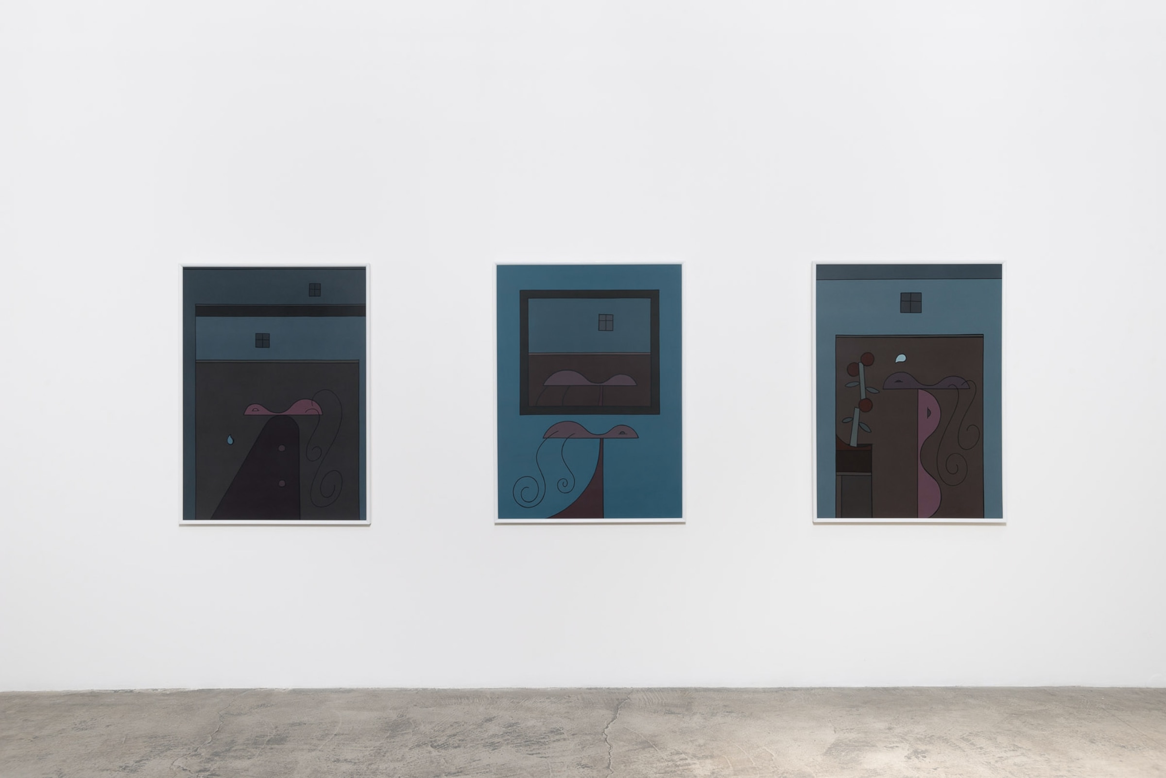 Installation View of Sean Gannon: Chew Slowly