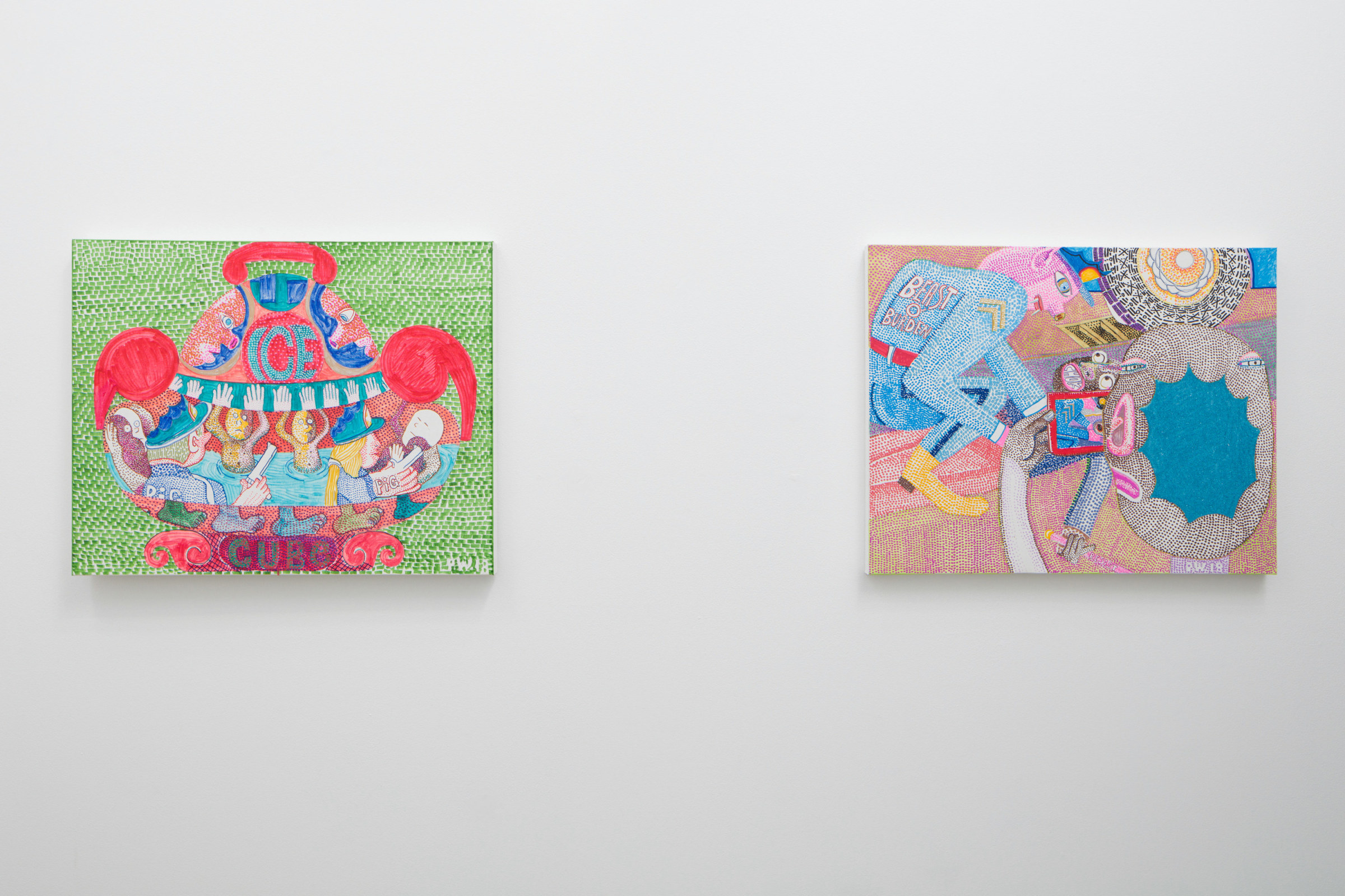 Installation View, Peter Williams: River of Styx