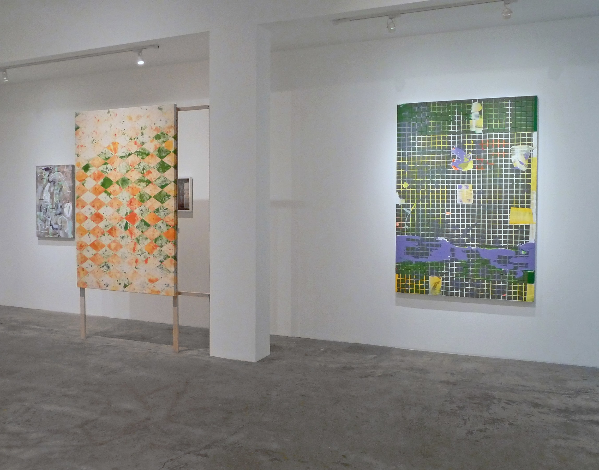 Installation View of Group Show: The Road