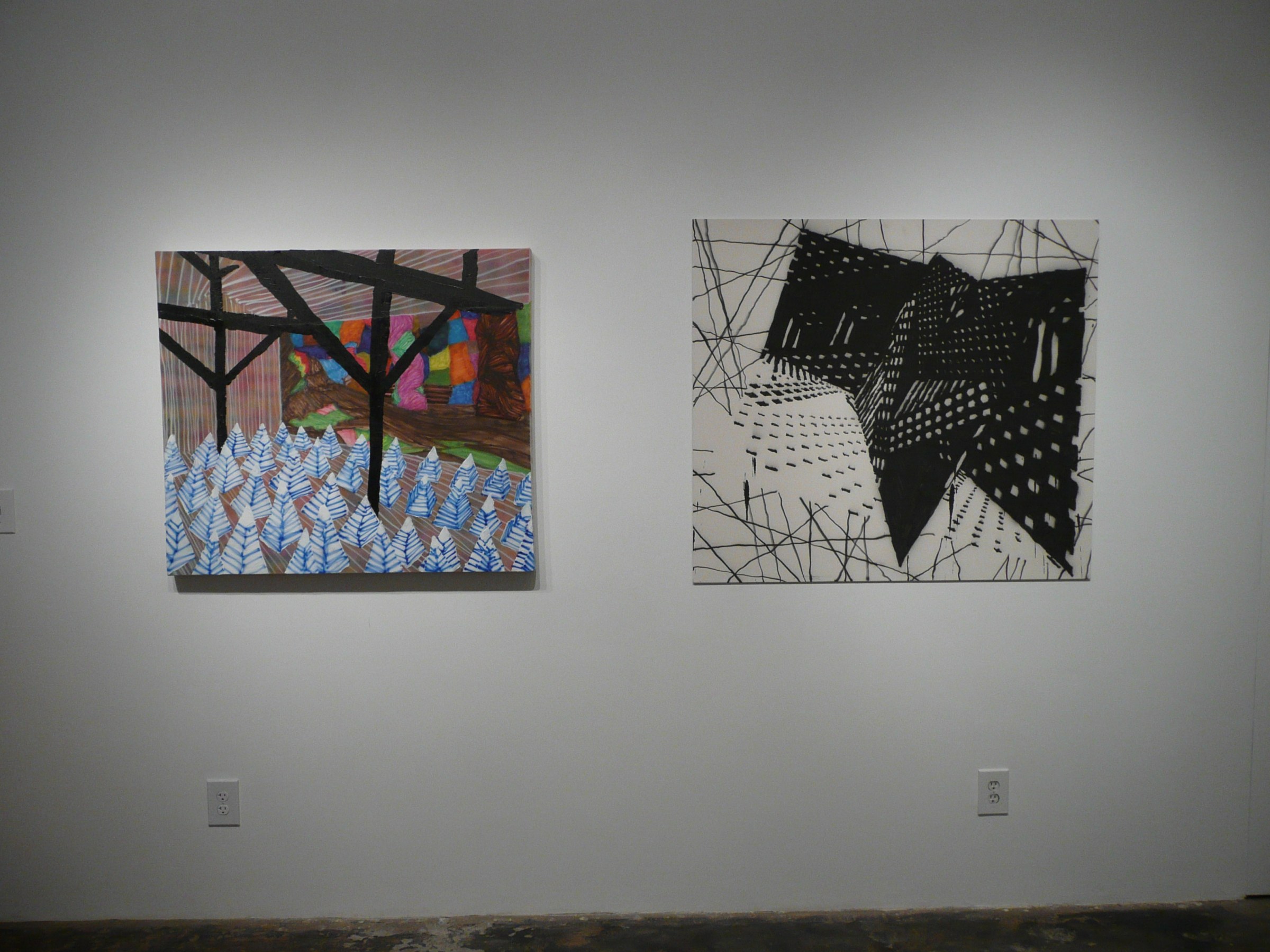 Installation View of Group Show: United States of Color vs. Grand Theft Auto