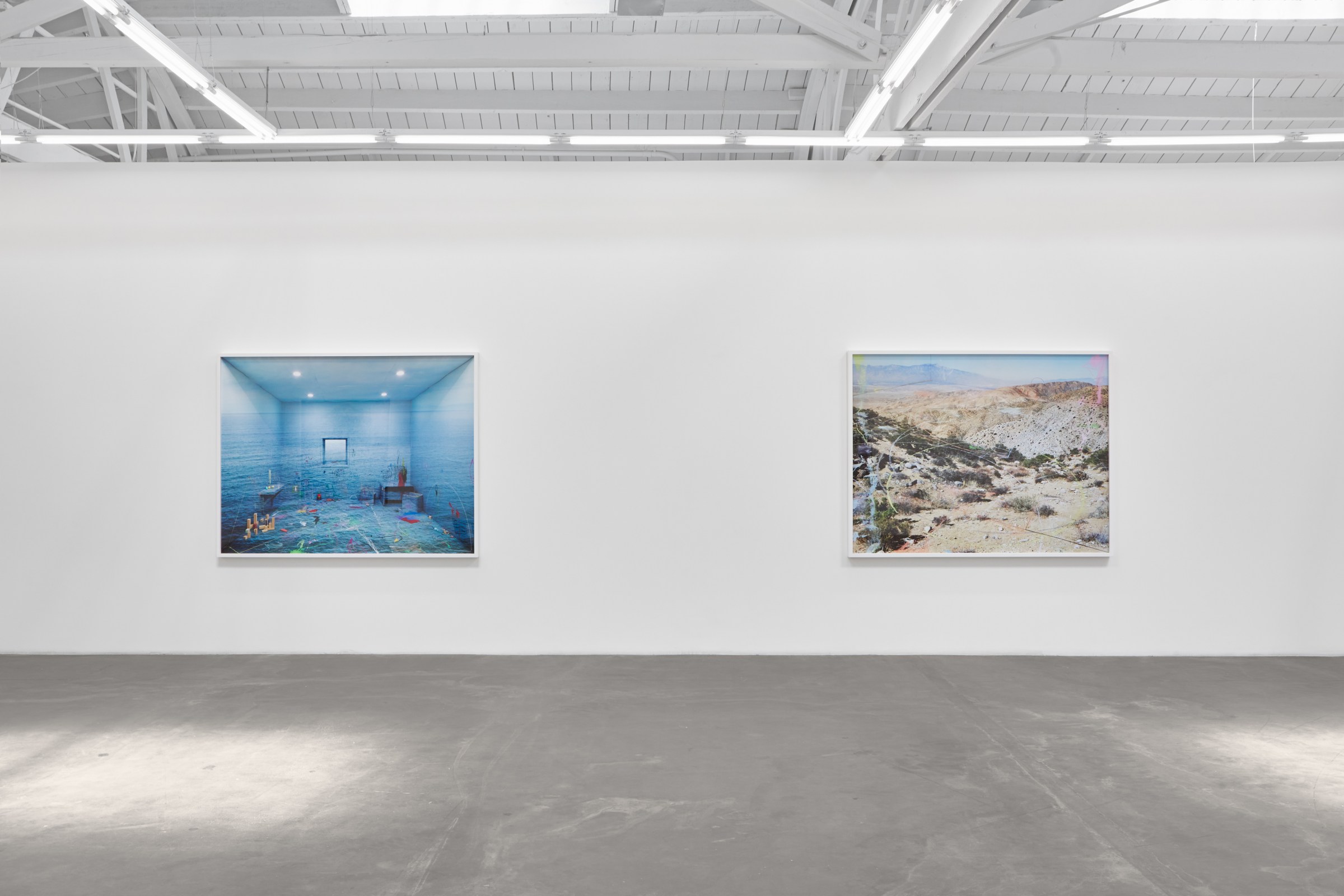 Installation view of Chris Engman, Prism