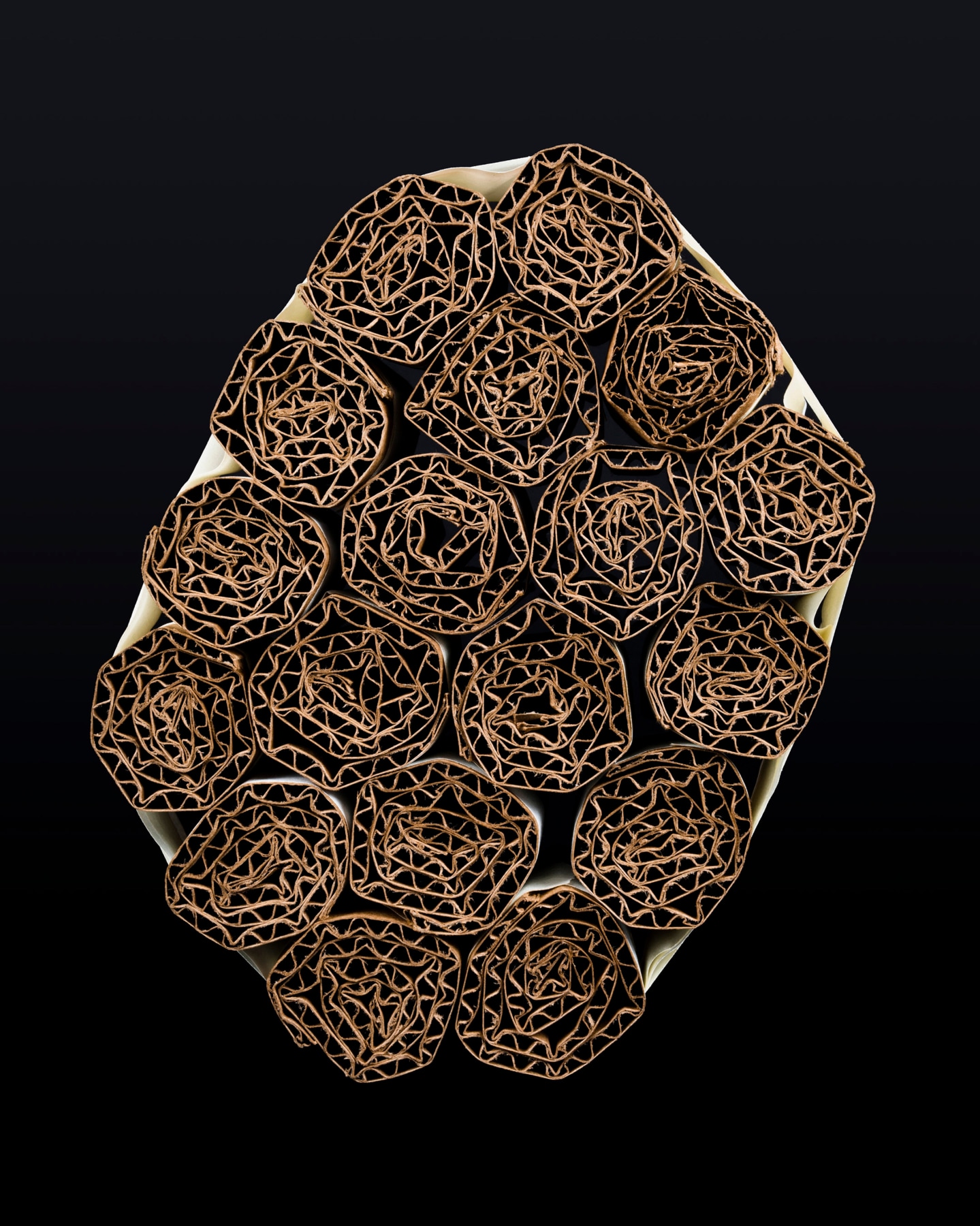 Masood Kamandy Amazon&reg; Boxes and Artist Tape, 2013 C-print 45 x 36 in.