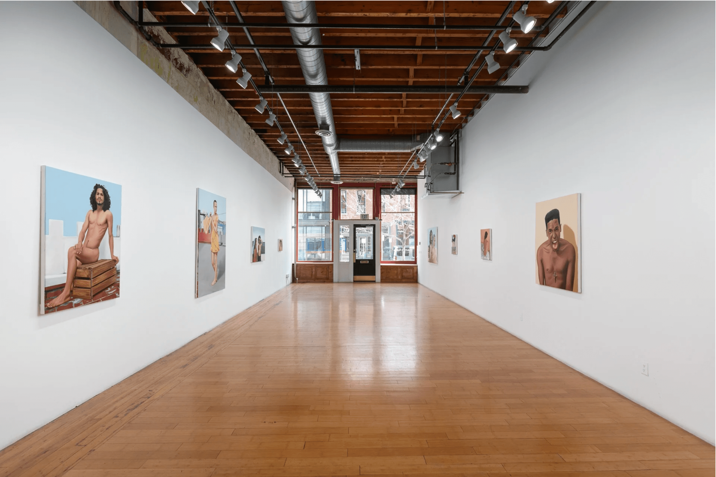 Installation view of They Devoured Everything