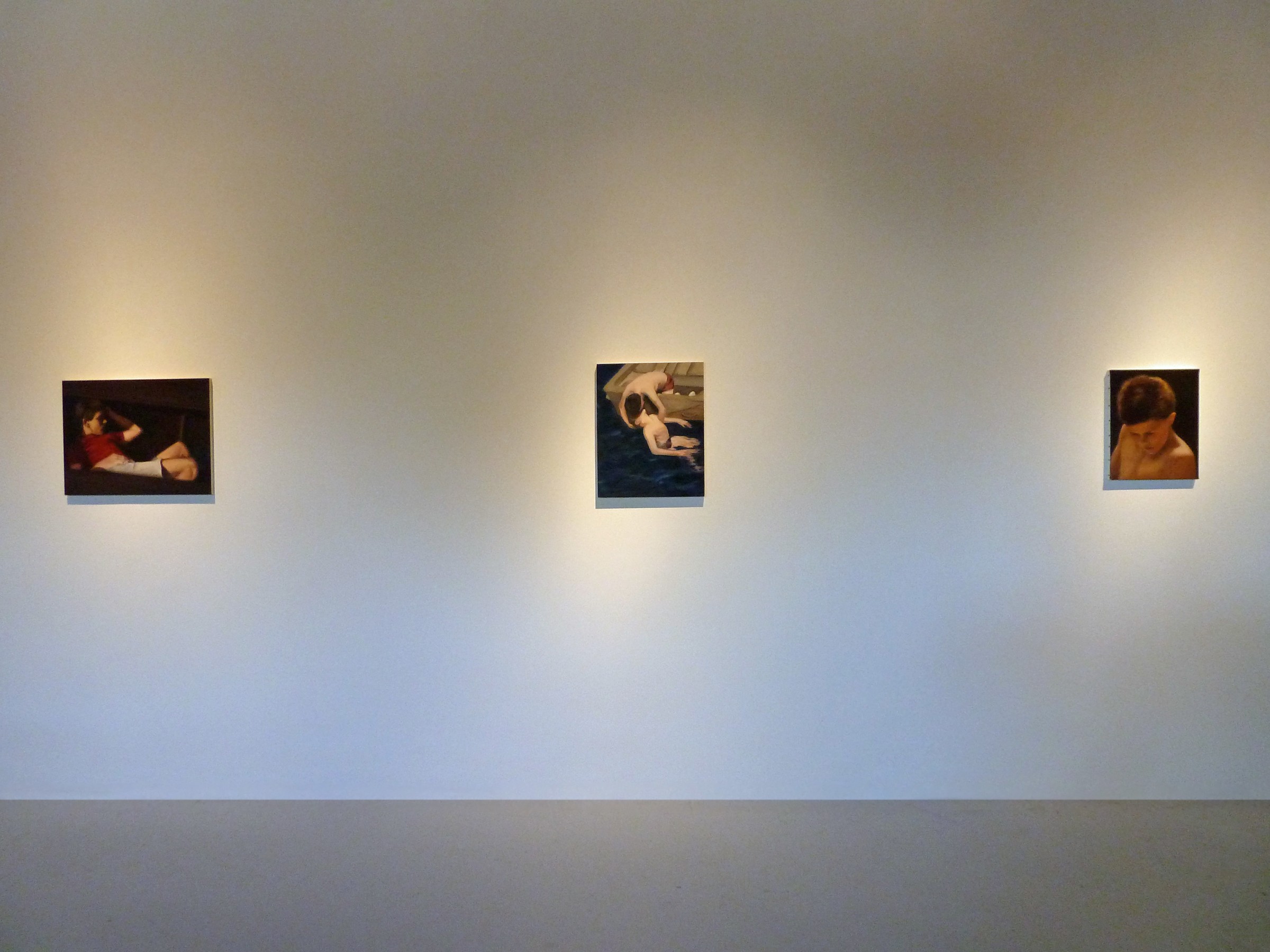 Installation View of Abel Baker Gutierrez: Swimming