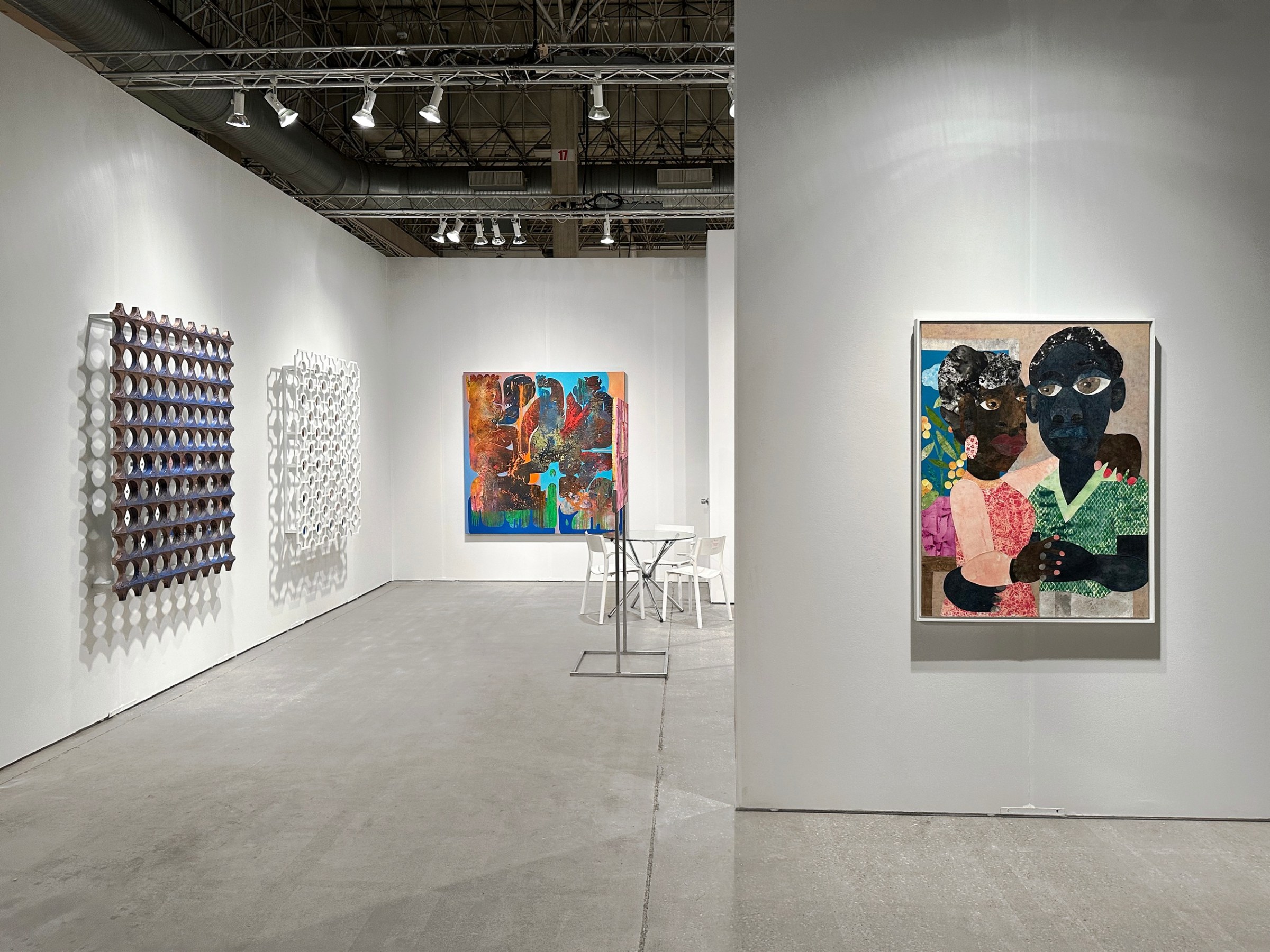 Installation view of Luis De Jesus Los Angeles at EXPO Chicago 2023