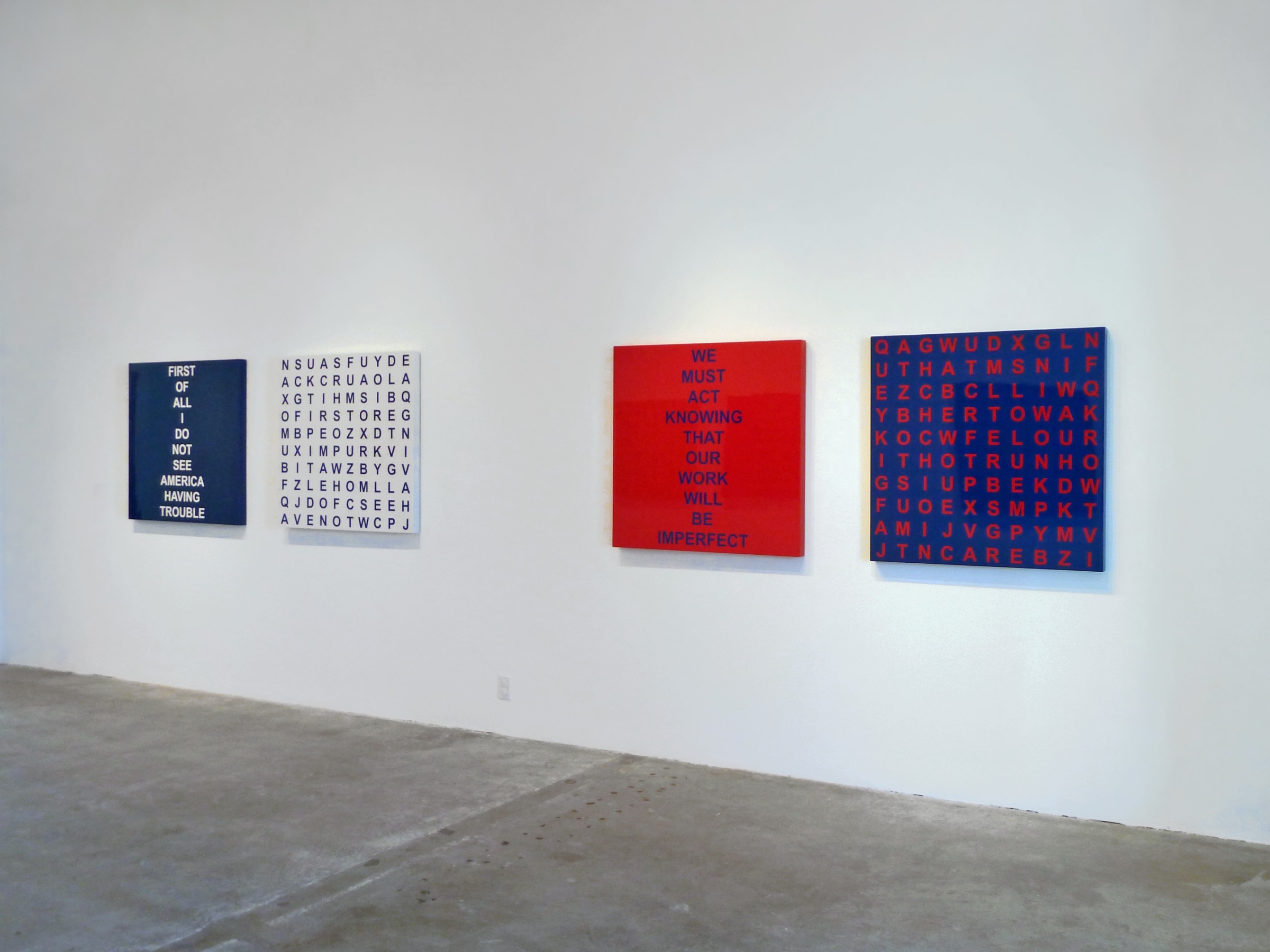 Installation View of Marcos Ram&iacute;rez ERRE: Playing Series Serious