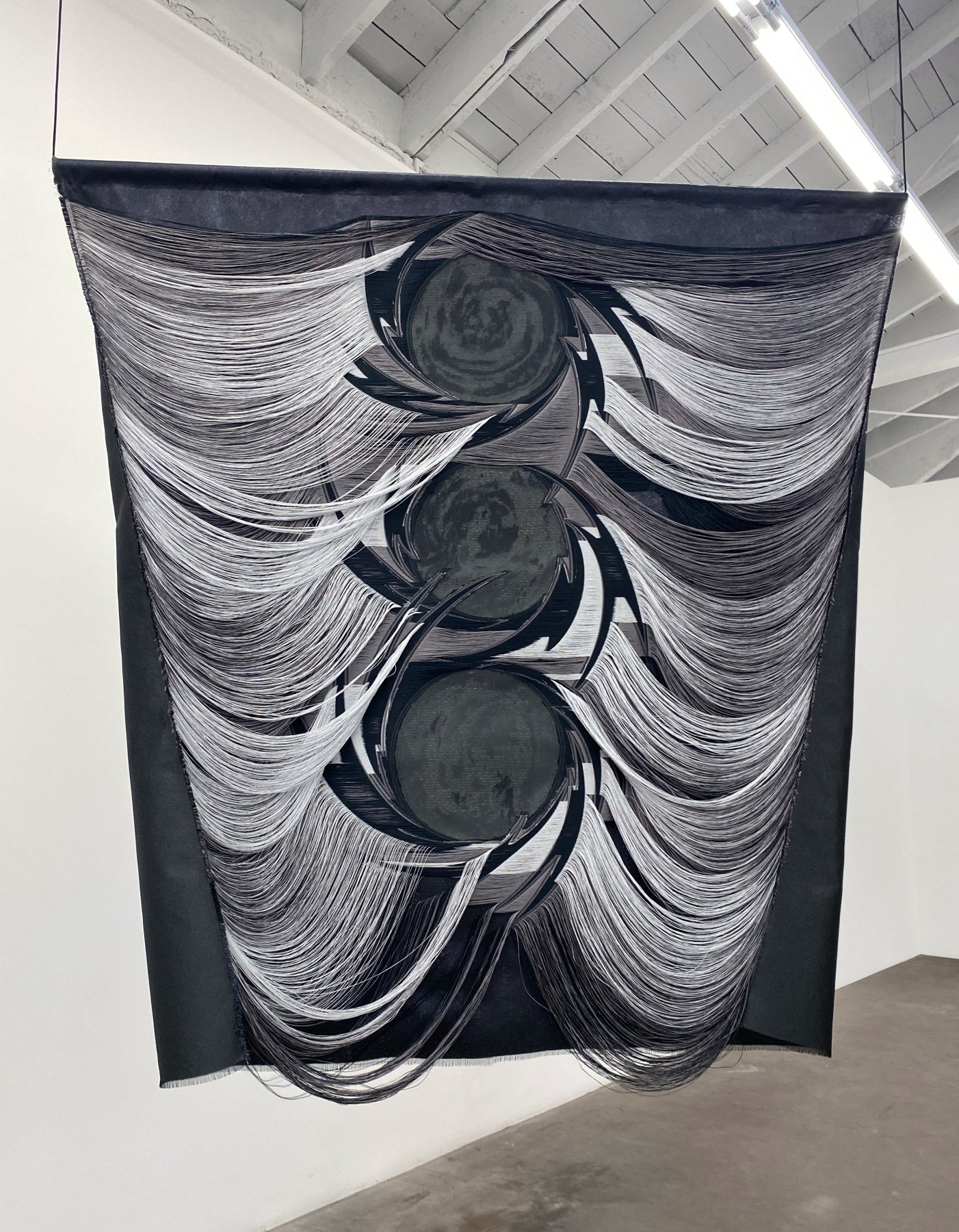 Liz Collins Lightning Wheel Collapse (gs), 2023