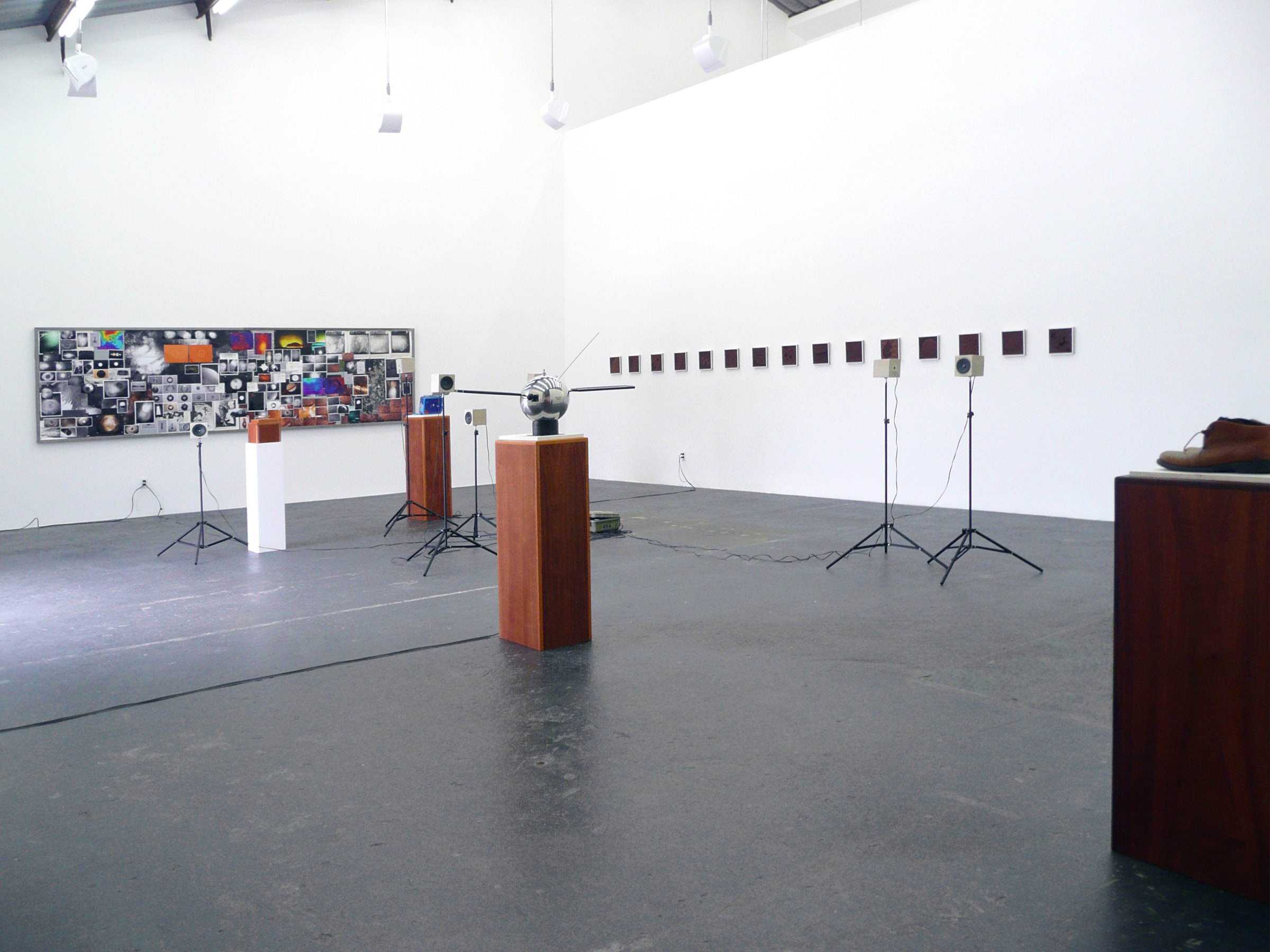 Installation View of Lael Corbin: Greetings from Earth