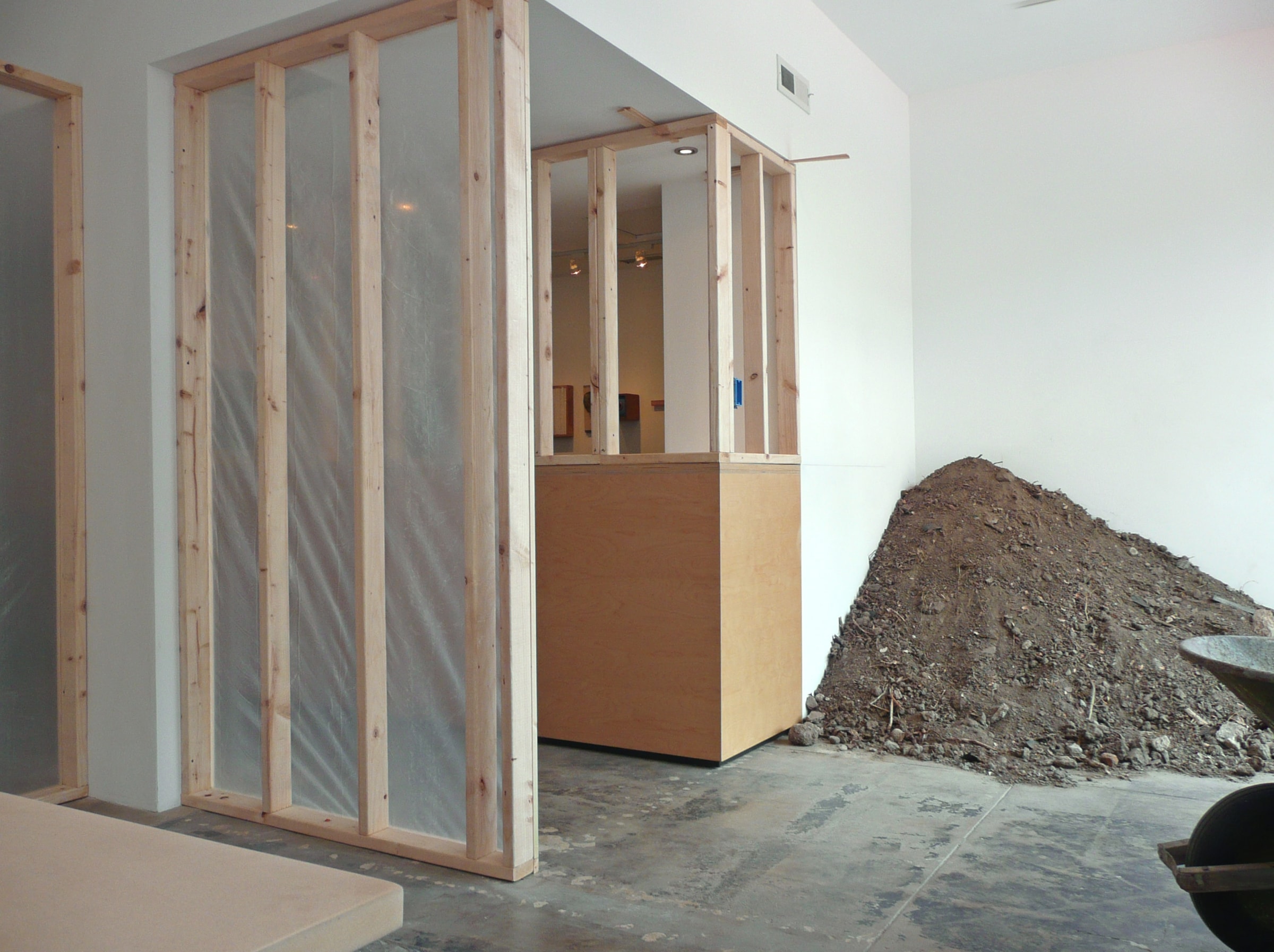 Installation VIew of Lael Corbin: Remodel