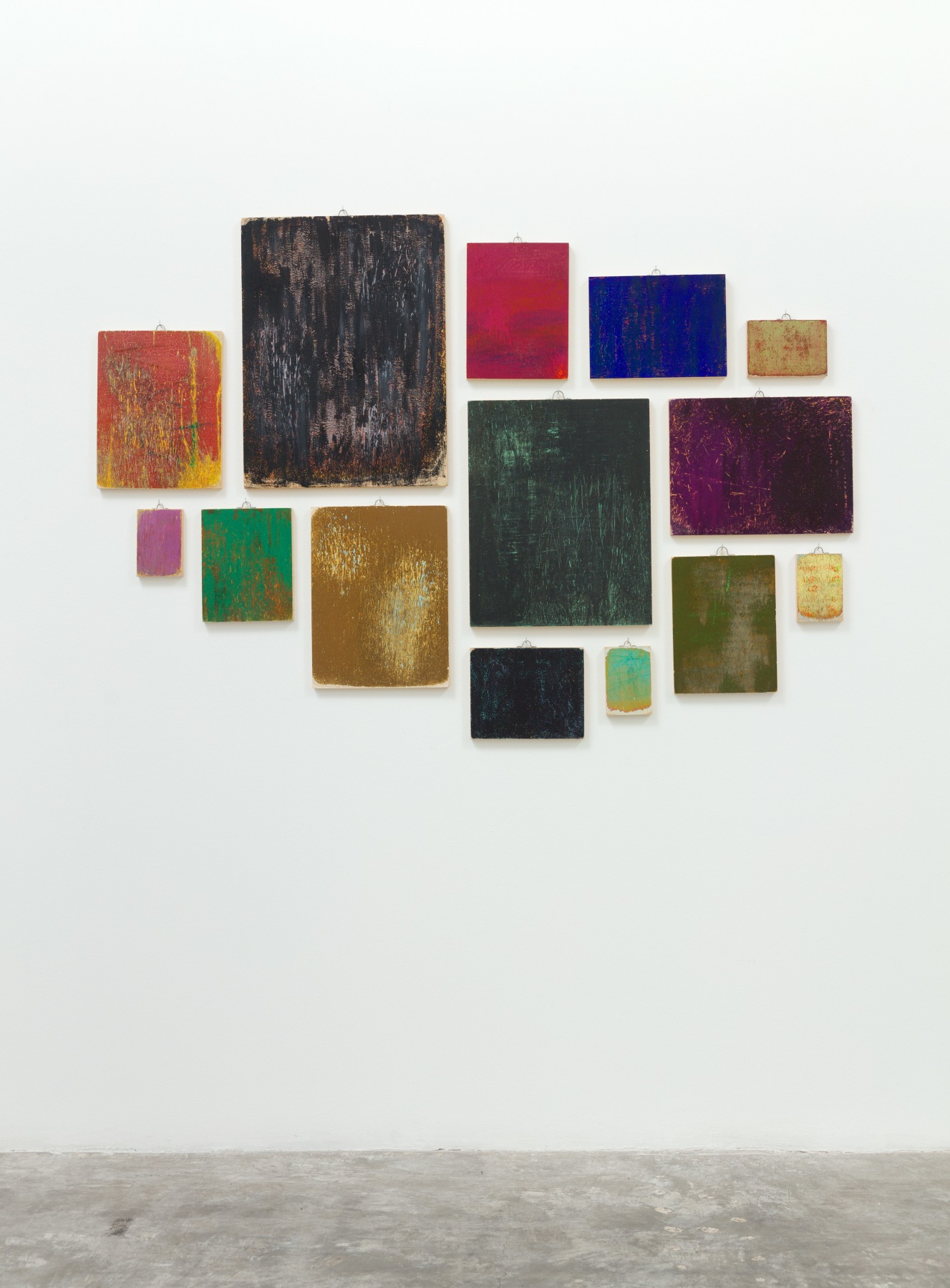 Installation View of Margie Livingston: The Earth is a Brush