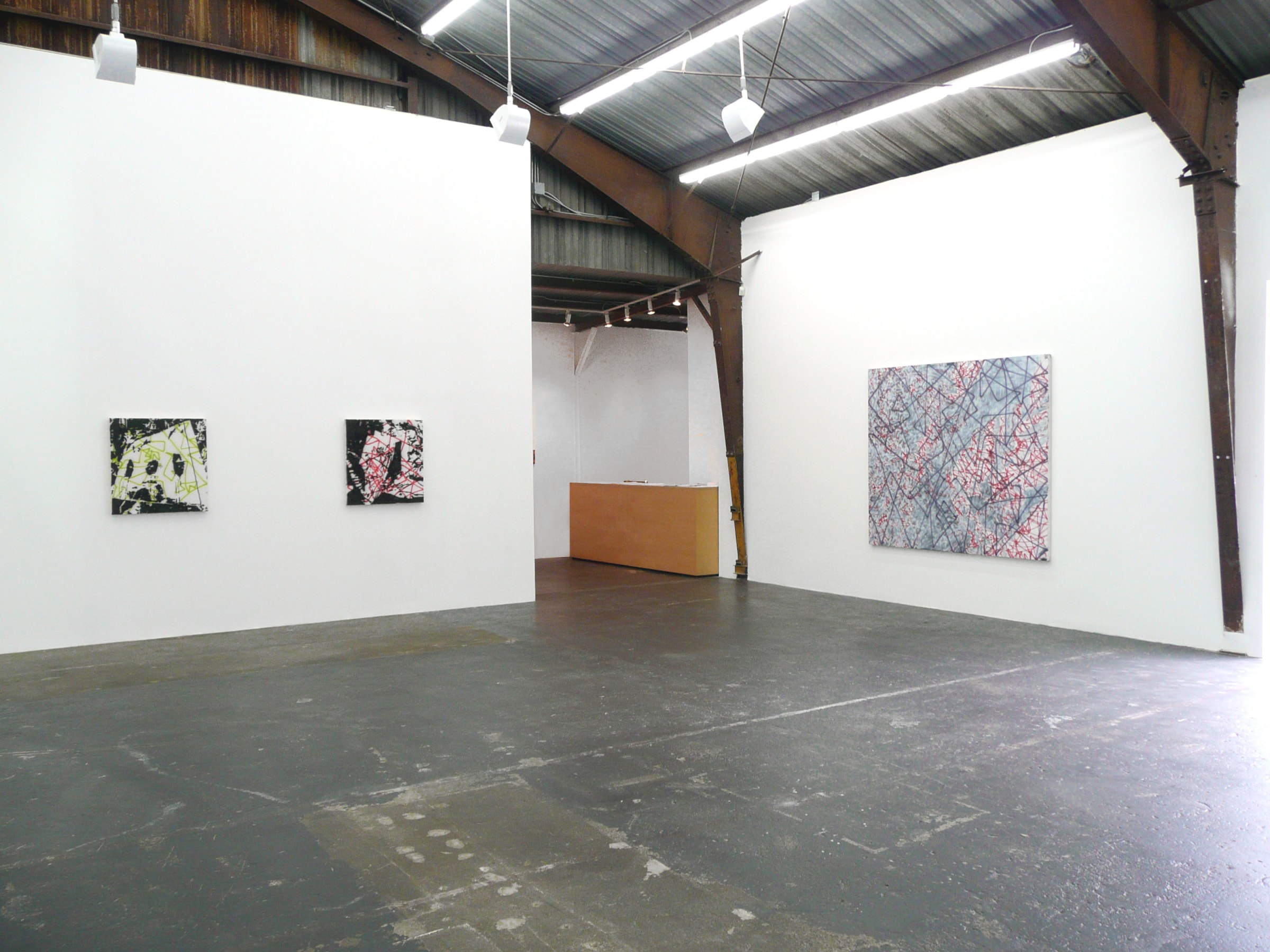 Installation View of Daniel Tierney: The best made plans are laid in ruin