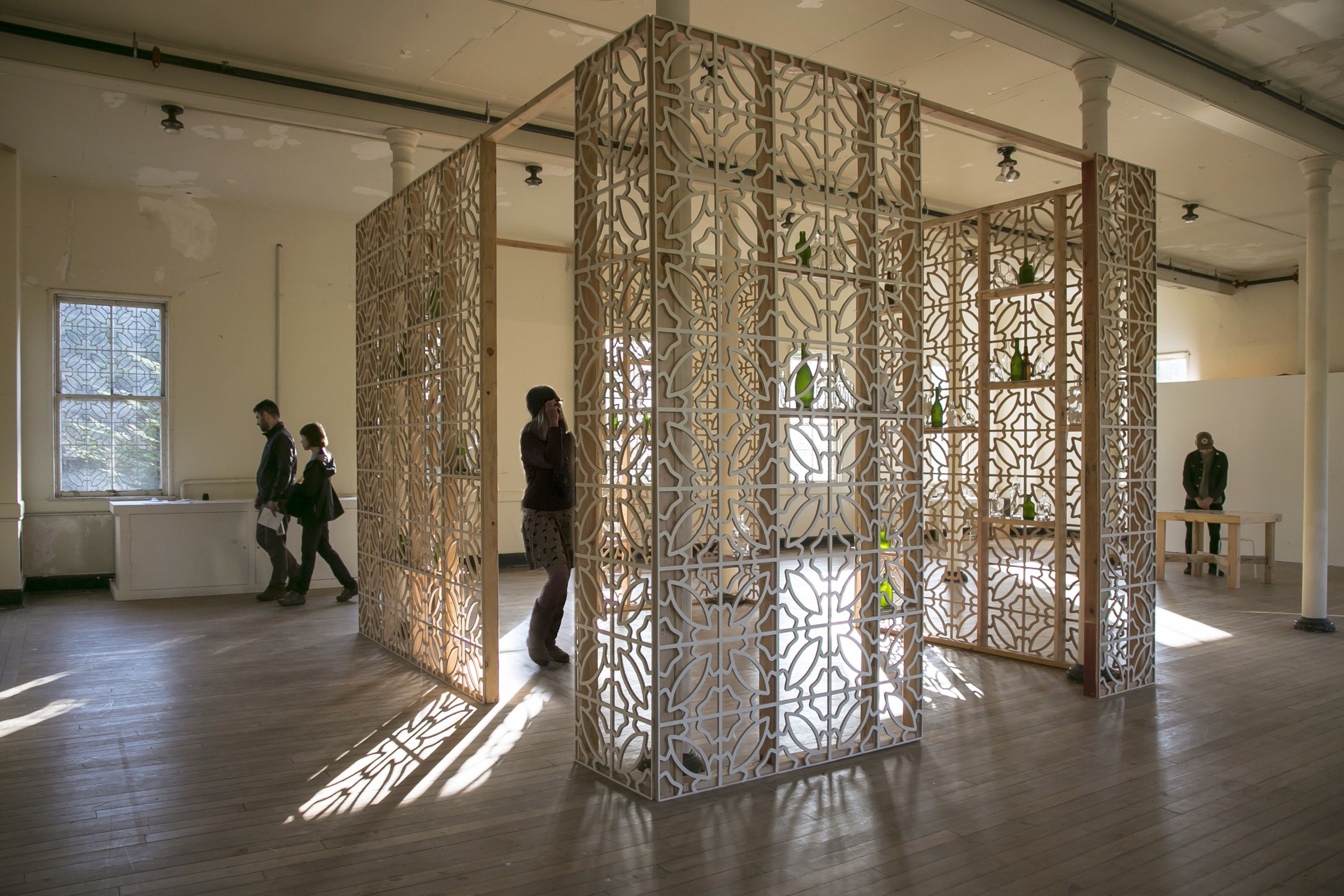 Installation view of 24 Hours at Headland's Project Space